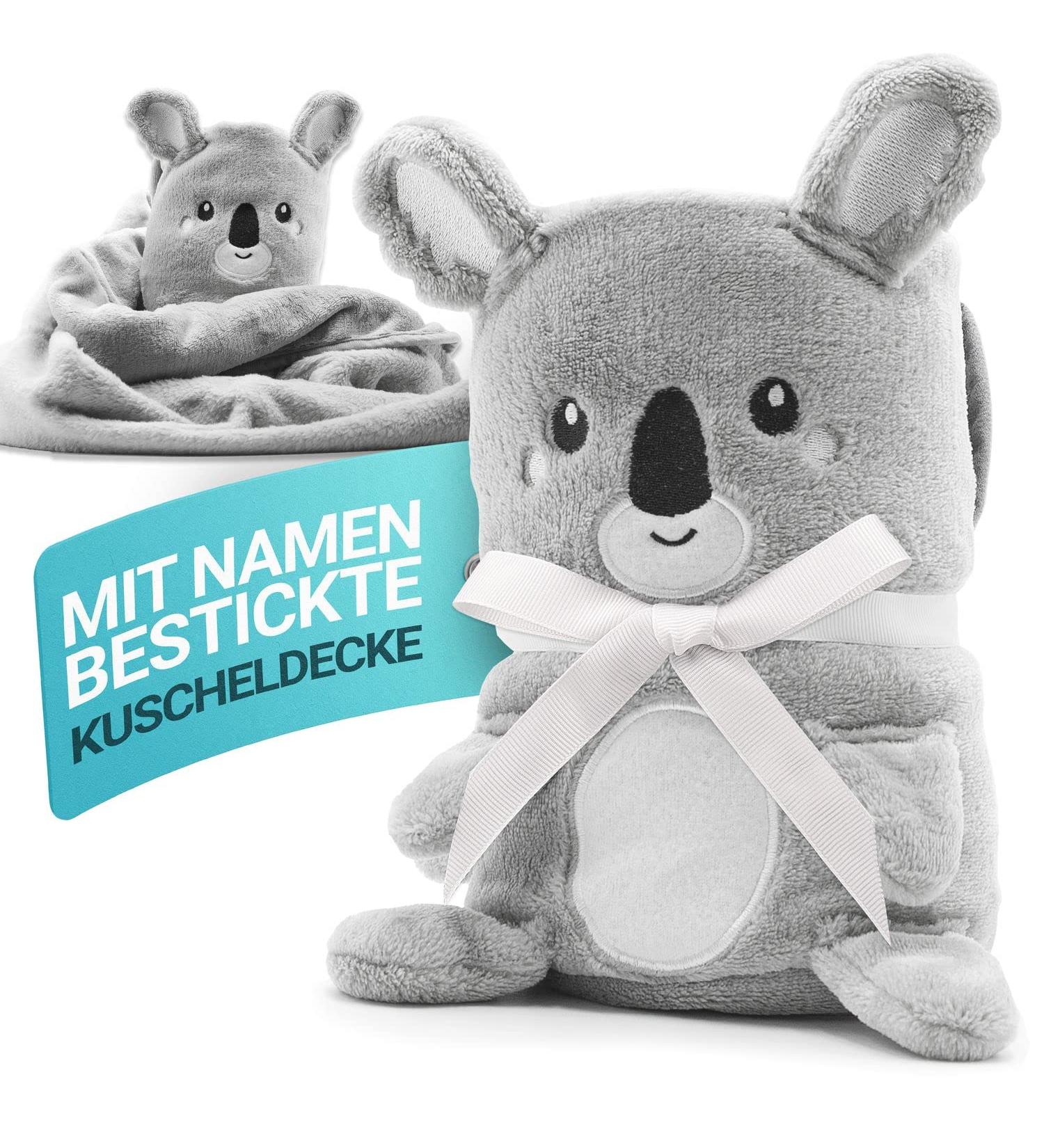 Babykajo 2-in-1 Cuddly Baby Blanket & Toy - Personalized Koala Bear Gift | Perfect for Newborns Boys & Girls - Buy Online on GoSupps.com