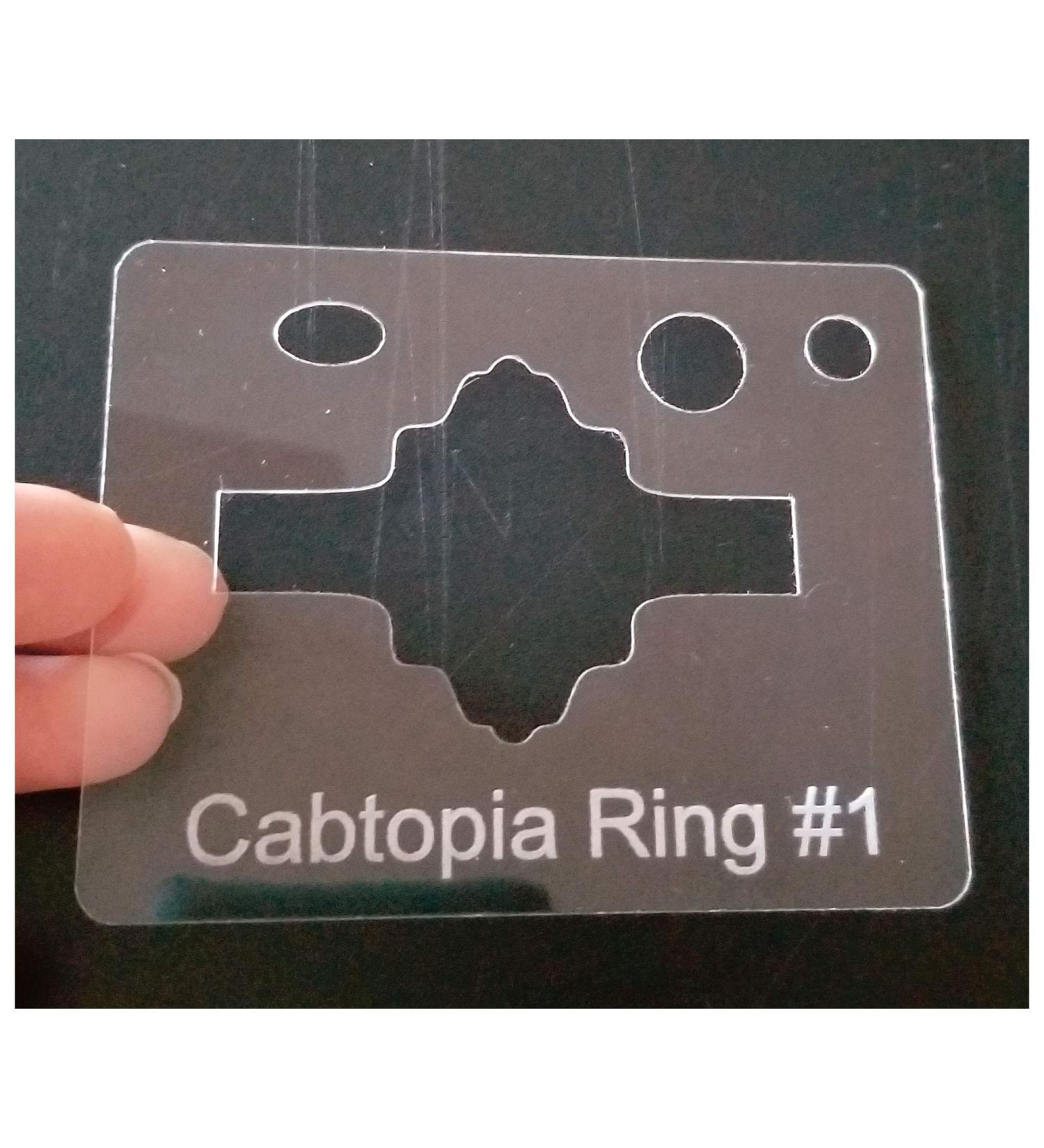 Cabtopia - Jewelry Design Template StencilRing 1