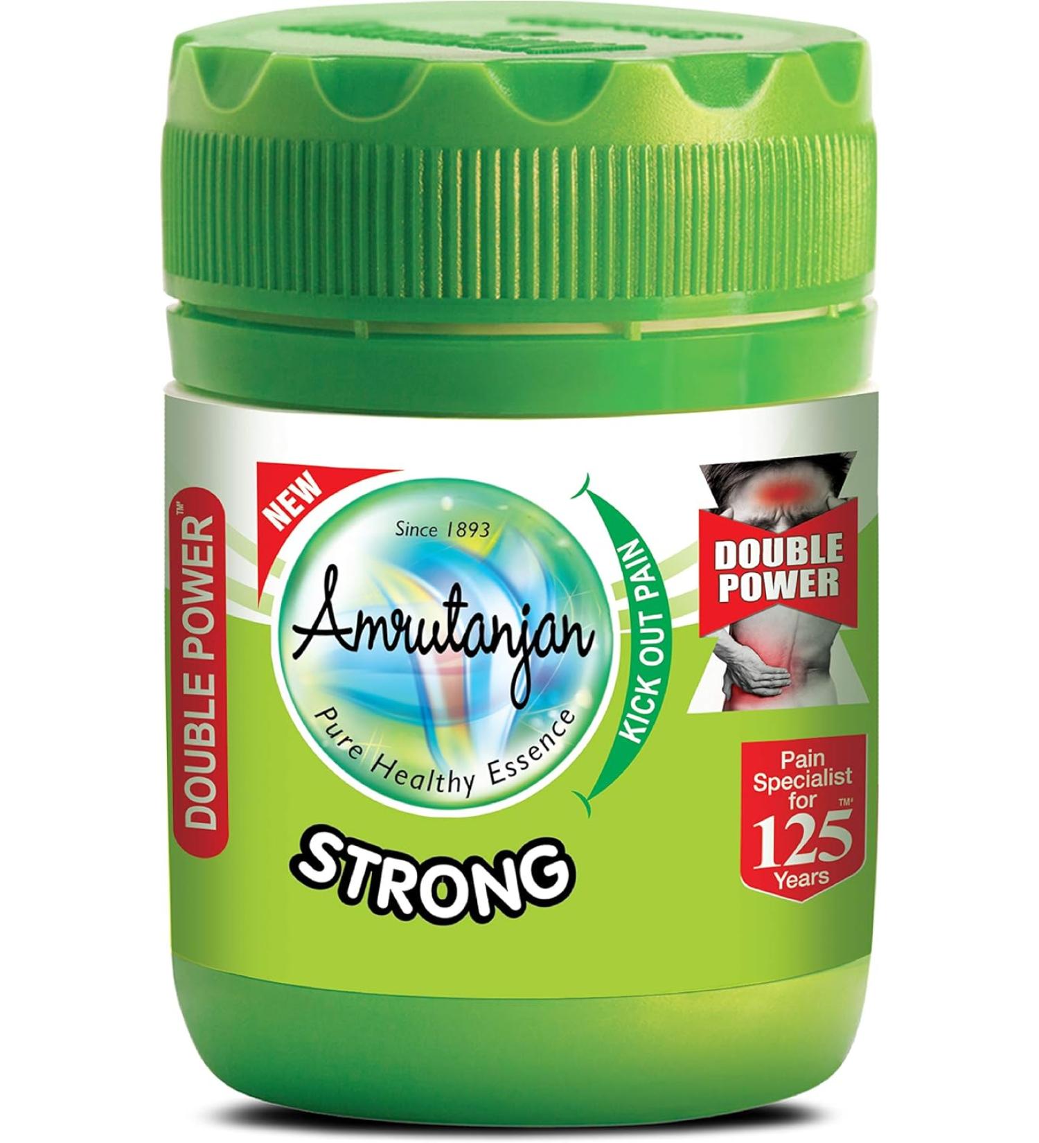 Amrutanjan Strong Pain Balm Double Power - 50ml