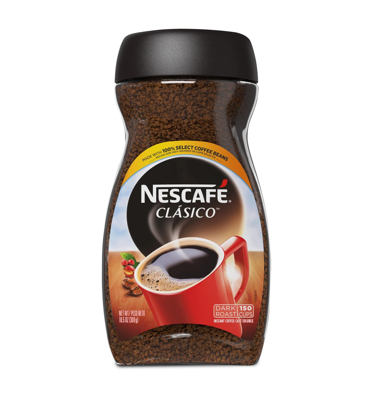 NESCAF CL SICO Dark Roast Instant Coffee - 10.5 oz. Jar - Buy Online on GoSupps.com