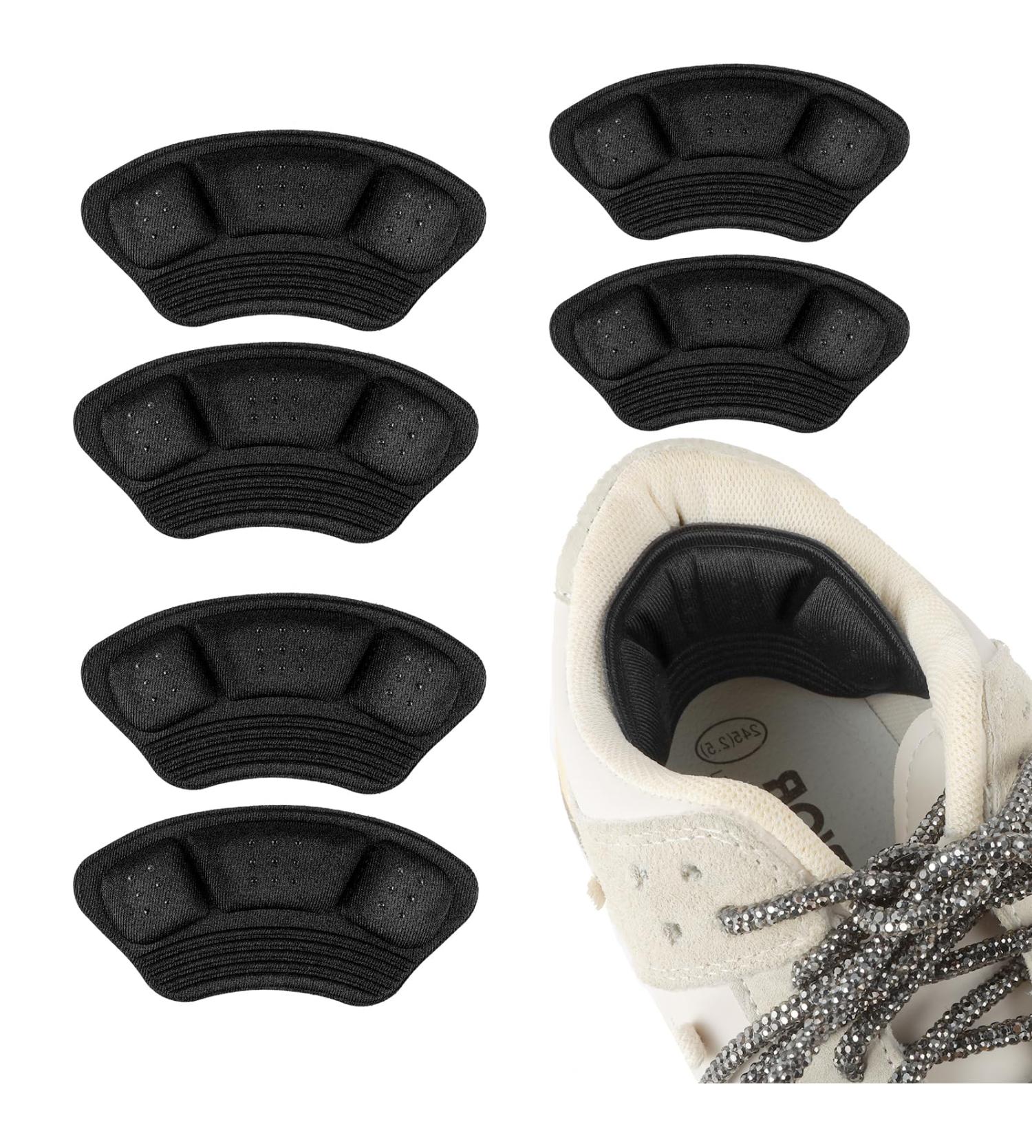Buy Sibba 6Pcs Heel Grips Inserts - Anti Blister Cushions for Loose Shoes & Boots | Reusable Heel Protectors for Men & Women | Improve Shoe Fit & Comfort - Buy Online on GoSupps.com