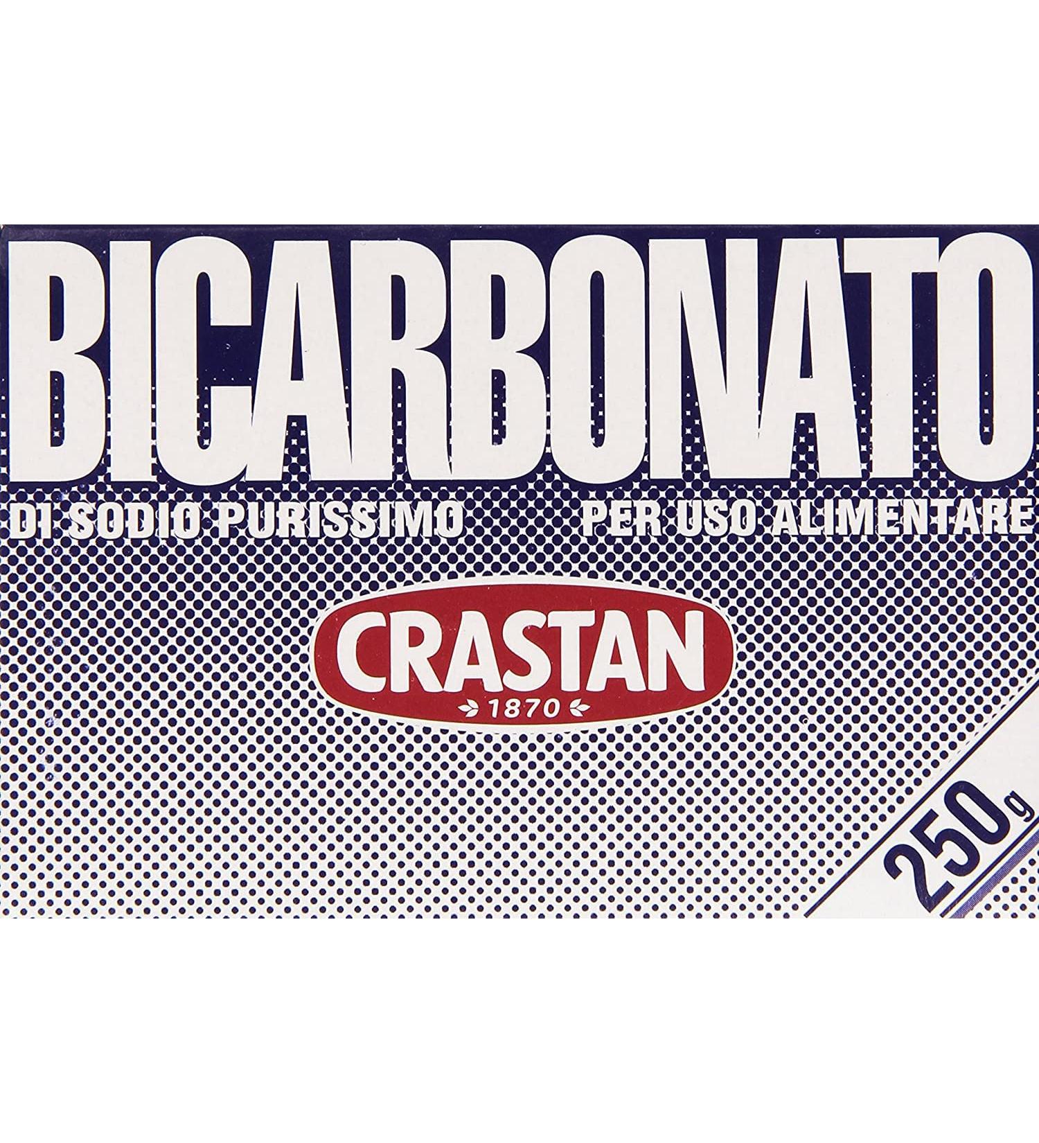 Buy 6x Crastan Pure Sodium Bicarbonate 250g - Food Grade & Home Use - International Shipping Available - Buy Online on GoSupps.com