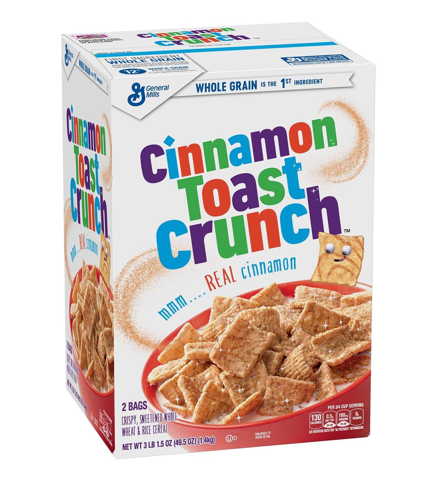 Cinnamon Toast Crunch Cereal (49.5 oz. box) vevo