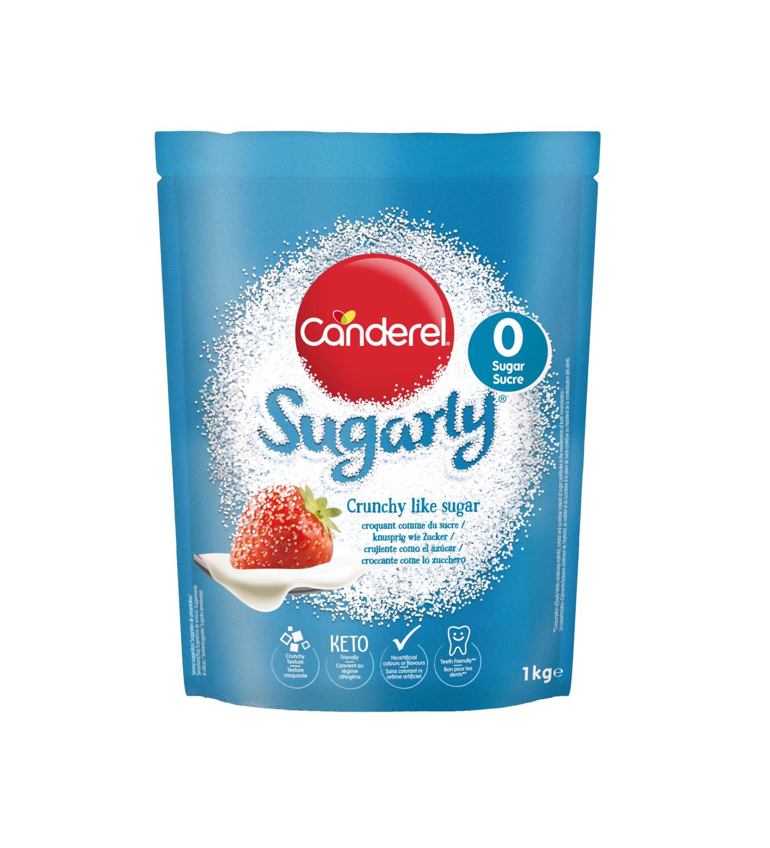 Canderel Sugarly - Poudre Cristallis e - Z ro Sucre - dulcorant | 1kg - Buy Online on GoSupps.com