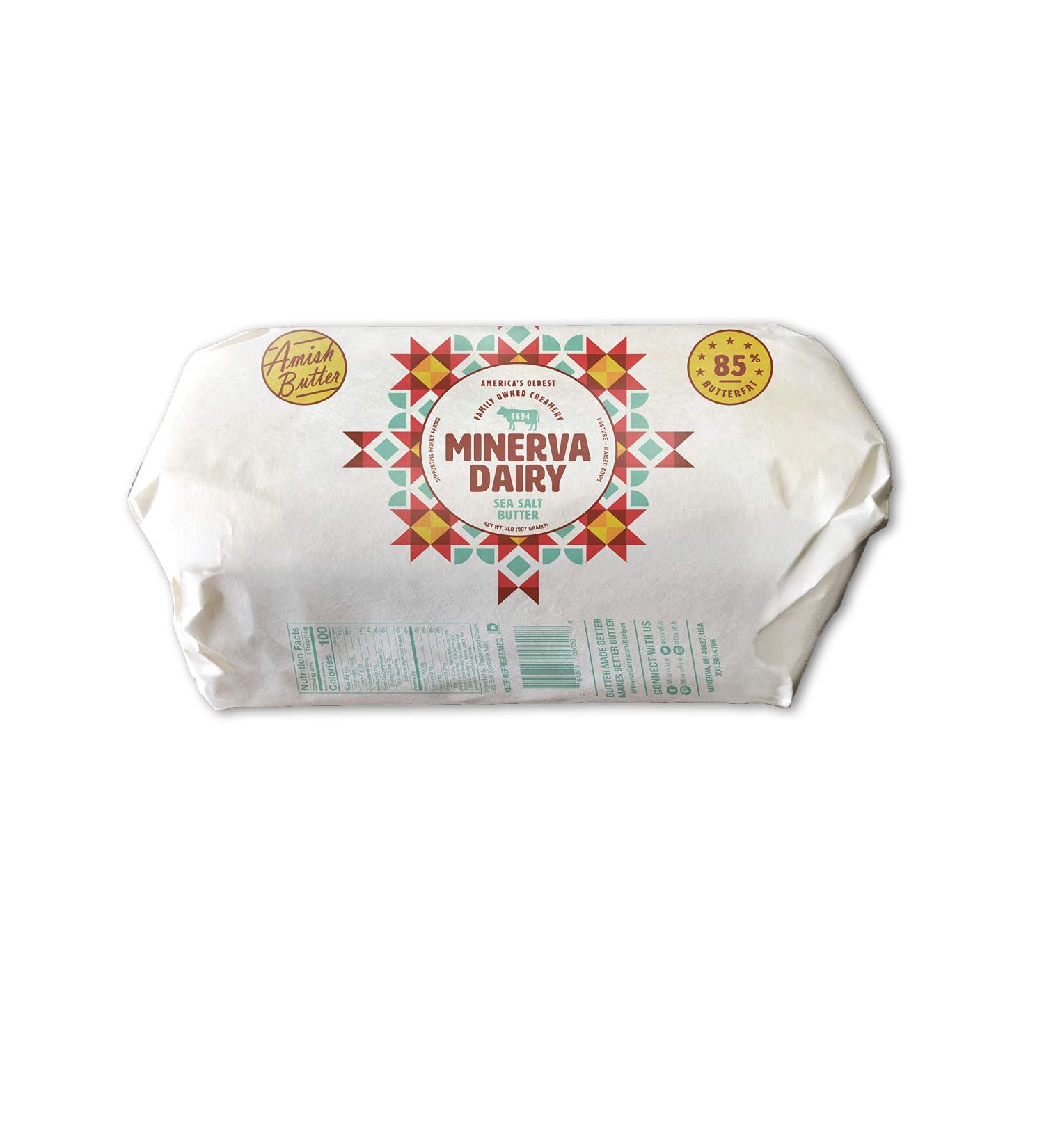Amish Style Roll Butter 2 Pound (Pack of 1)