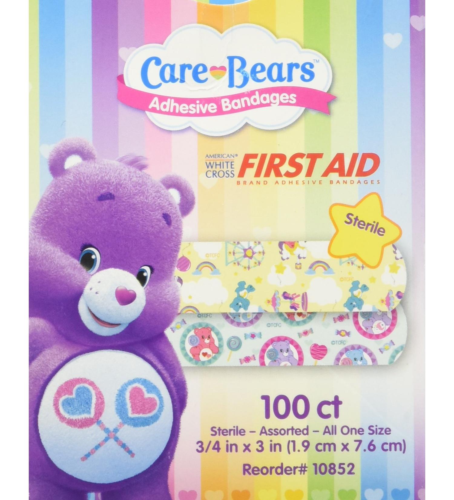 Care Bears Bandages - First Aid Supplies - 100 per Pack