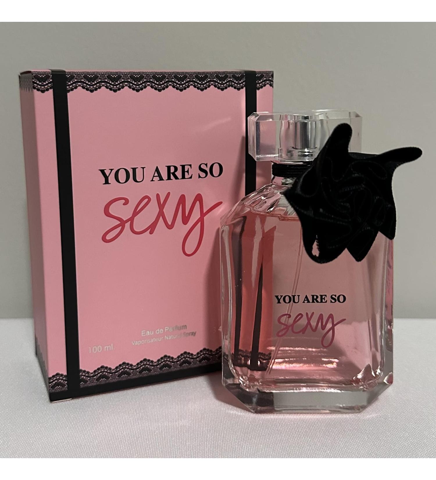 You Are So Sexy Eau de Parfum Pink Glass Bottle with Black Bow 3.4 fl oz - Buy Online on GoSupps.com