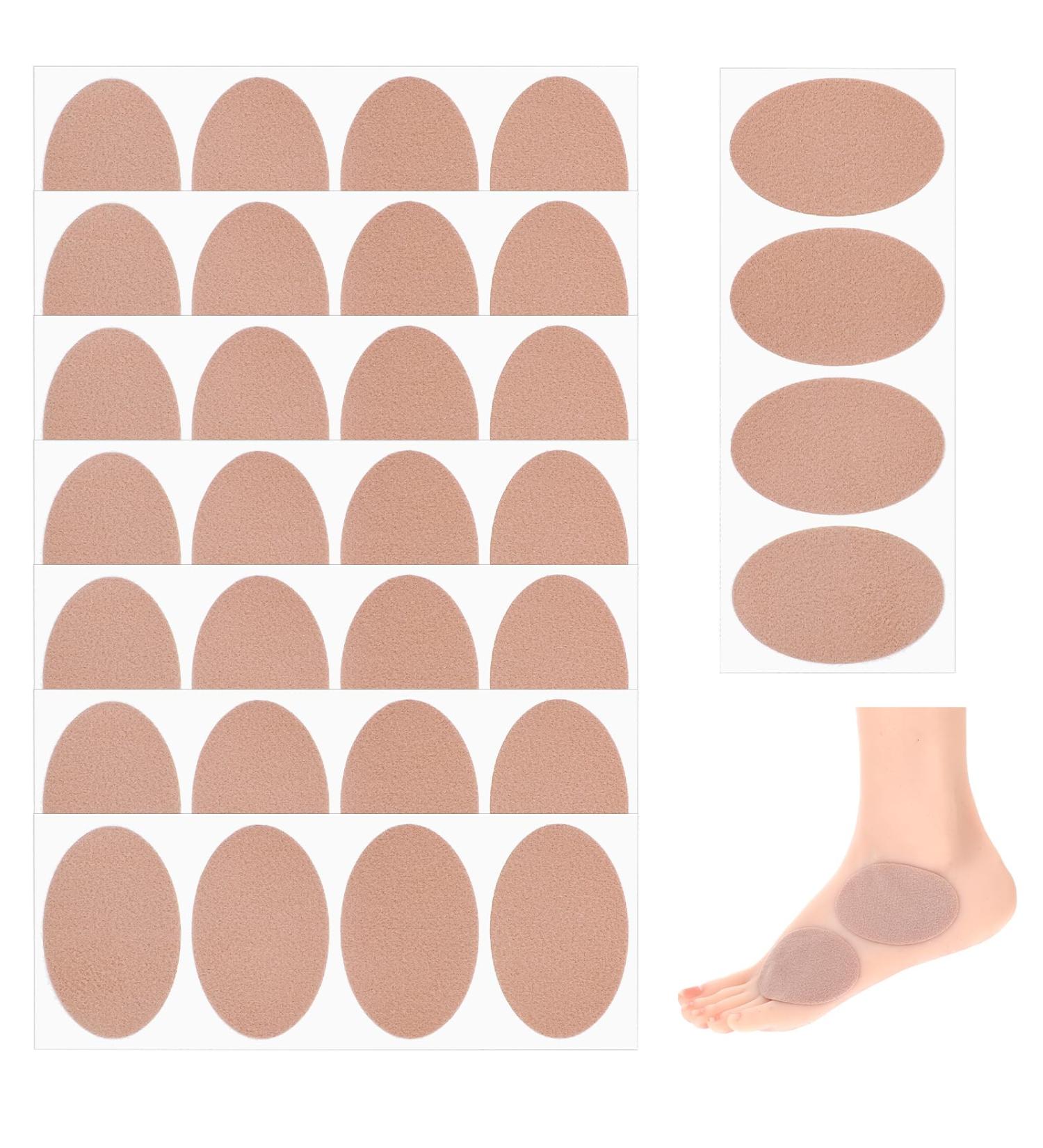 8 Sheets Moleskin Pads - Waterproof Blister Prevention Tape for Feet | Anti-Wear Heel Bandages for Hiking & Outdoor Adventures - Buy Online on GoSupps.com