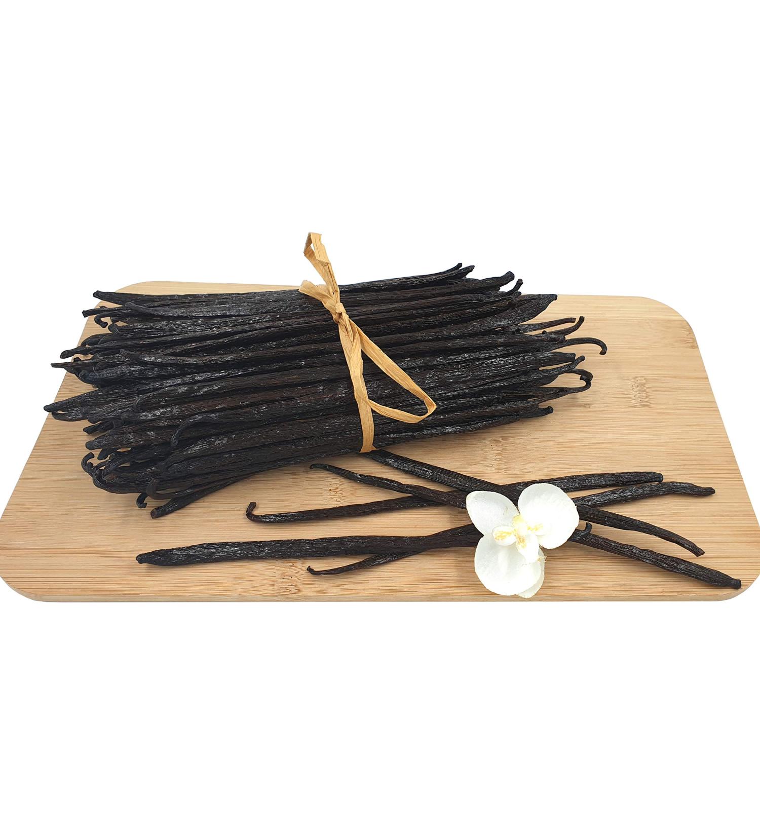 Buy Florika Gourmet Vanilla Pods - 100% Natural Grade 1 from Mexico | 5 Pieces 18-23 cm - Buy Online on GoSupps.com