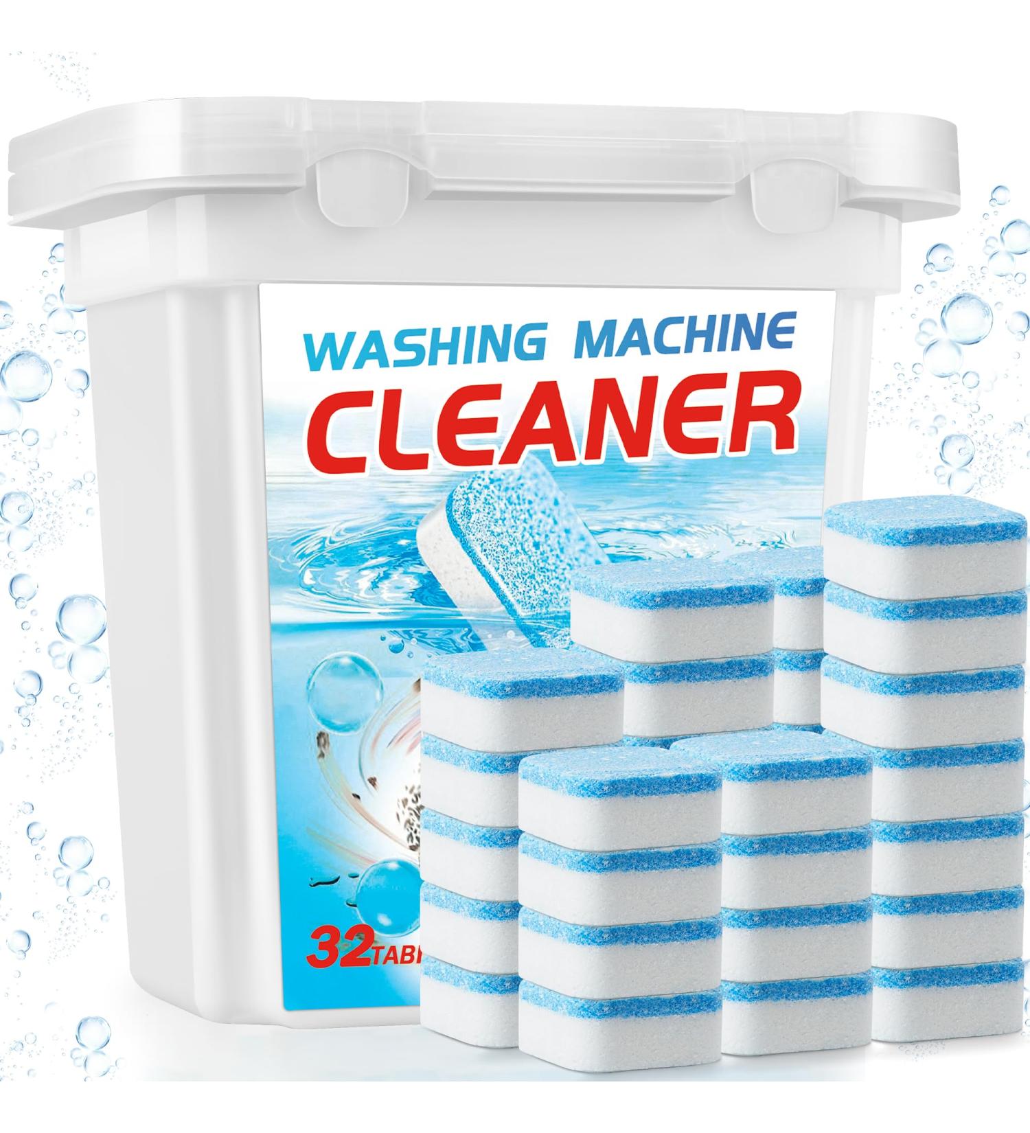 Buy Washing Machine Cleaner - 32 Tablets for Deep Cleaning Front Loader & Top Load Washers | High-Performance Household Supplies - Buy Online on GoSupps.com
