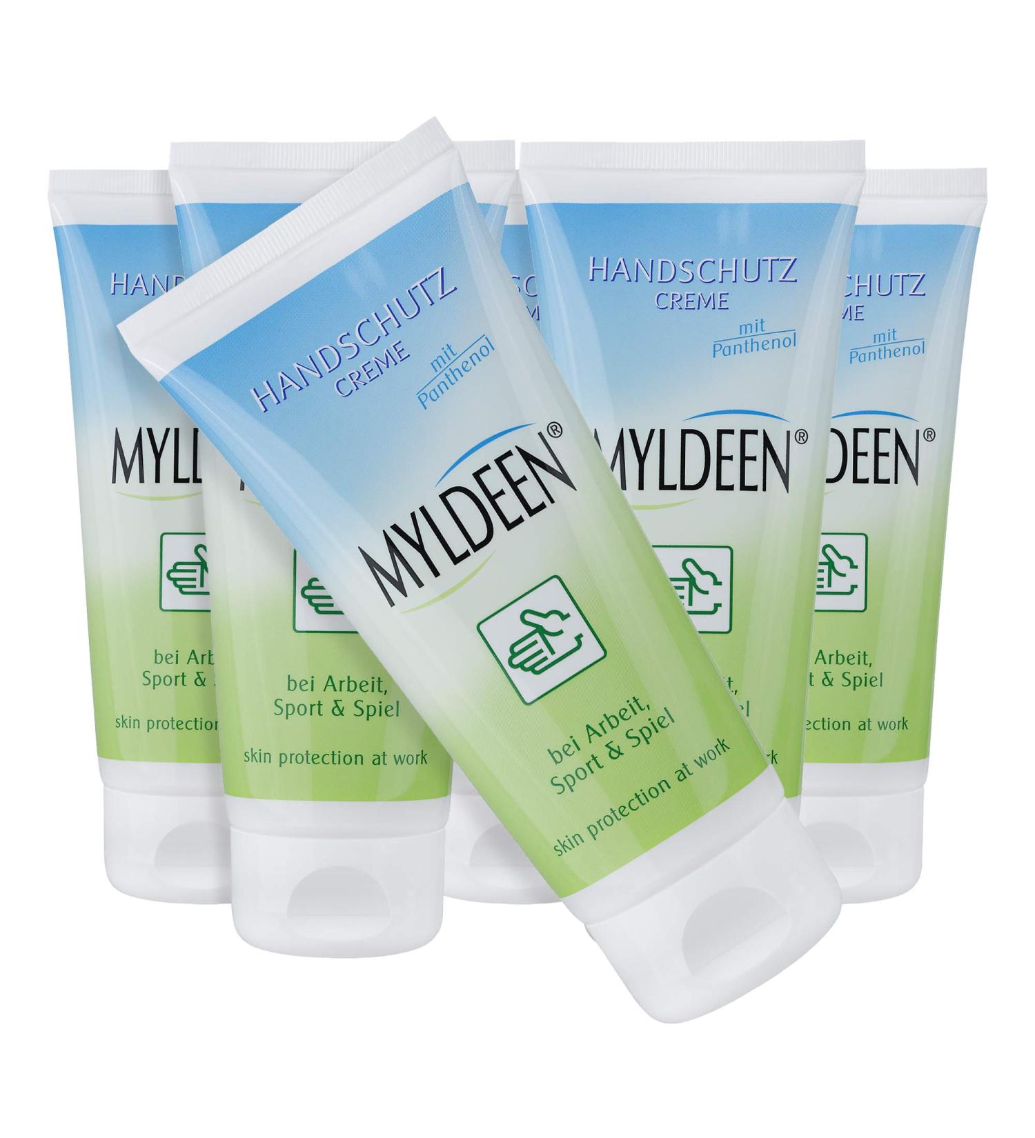 Myldeen Skin Protection Cream - Hand Care Cream for Dry & Cracked Hands | 6-Pack Non-Fatty Formula Occupational Safety - Buy Online on GoSupps.com