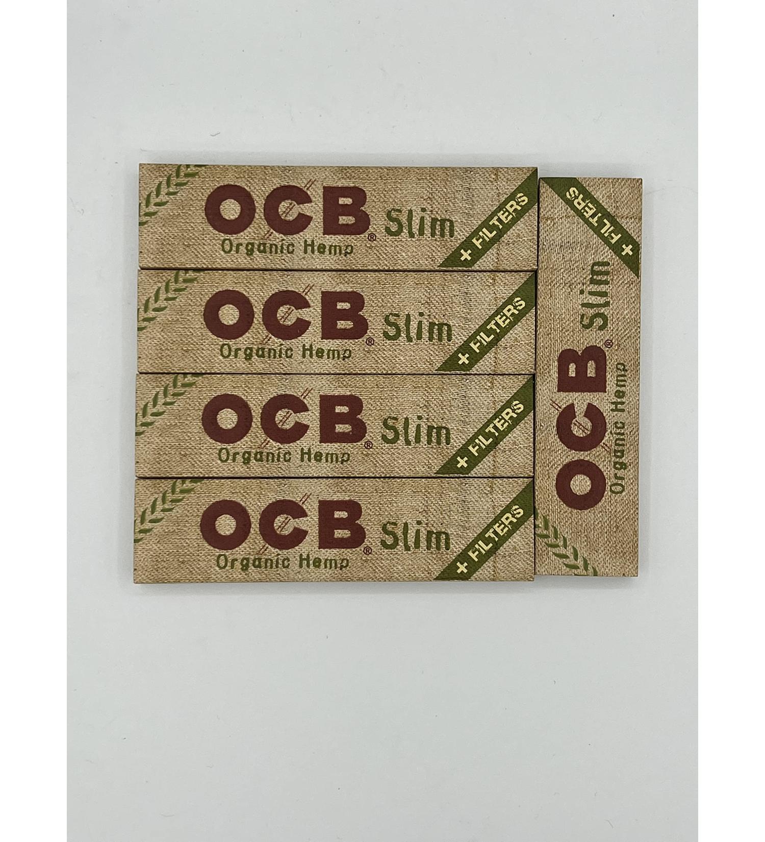 OCB Organic Hemp Slim + Filters 5 Pack