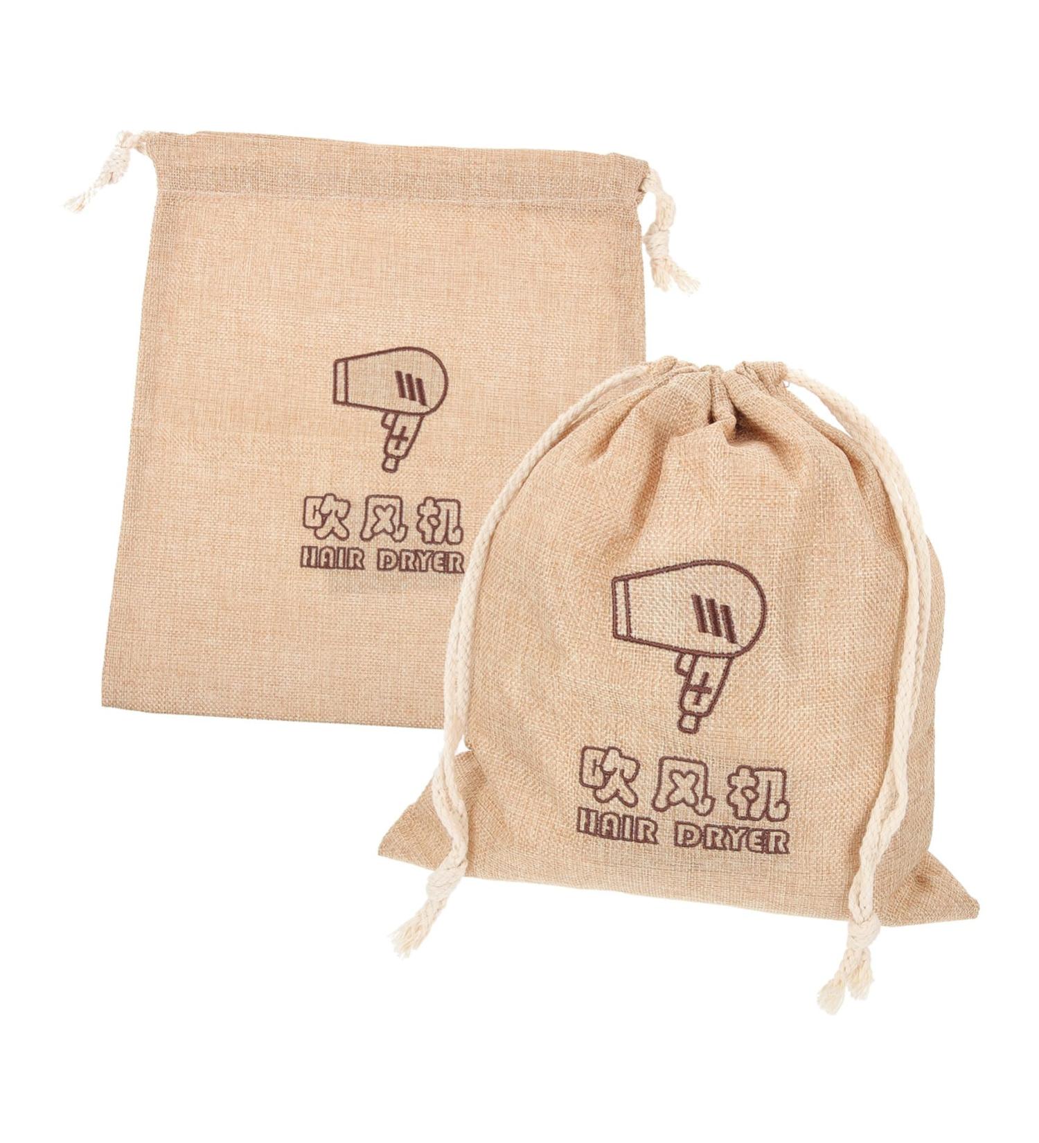 Healeved 4 Pcs Hair Blow Dryer Bag Hair Dryer Fabric Bag Hair Dryer Storage Bags Drawstring Bag Cloth - Buy Online on GoSupps.com