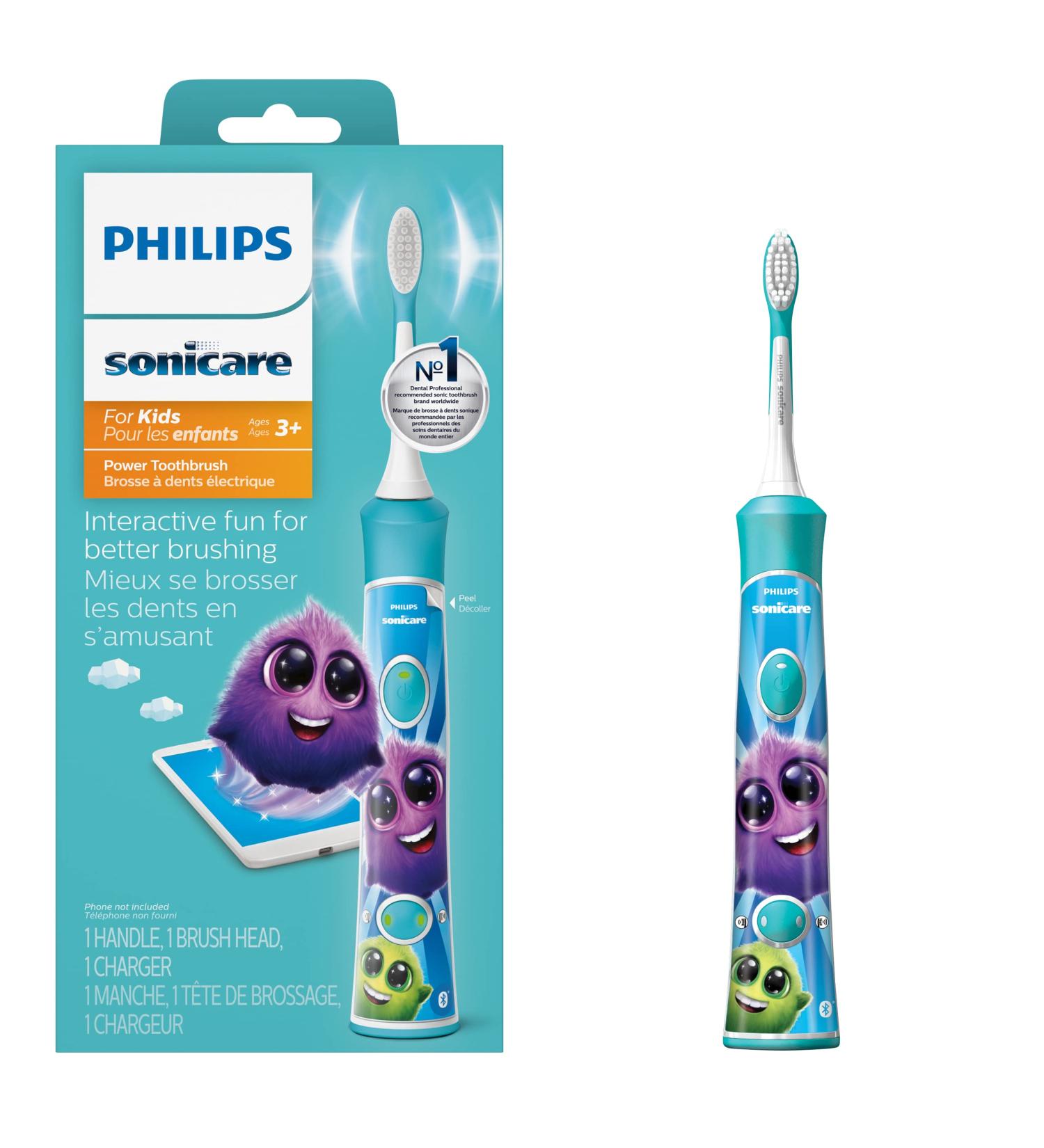 Philips Sonicare for Kids Connected Electric Toothbrush | Sonic Technology - Buy Online on GoSupps.com