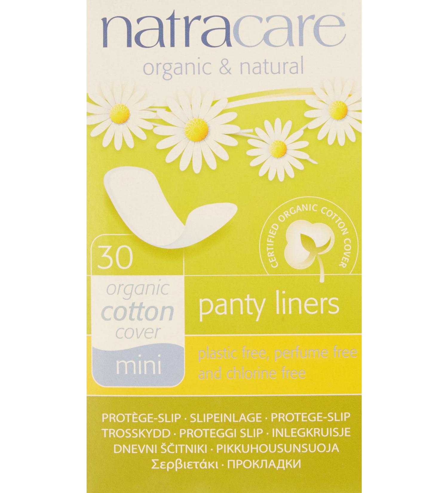 Natracare Mini Pant Liner - 30 Count (Pack of 10) | Eco-Friendly and Organic Feminine Care - Buy Online on GoSupps.com