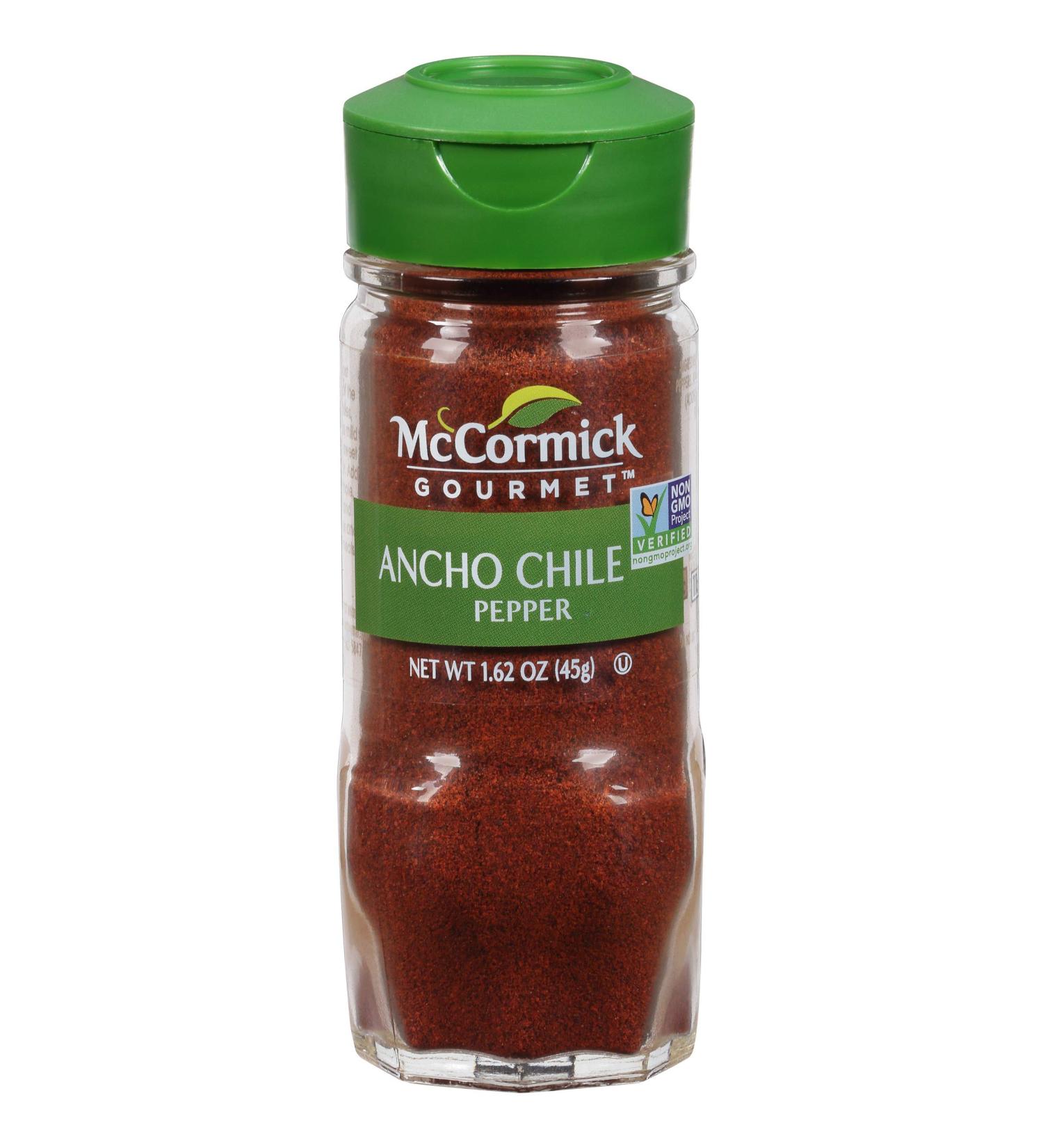McCormick Gourmet Ancho Chile Pepper 1.62 oz - Quality Spices for Authentic Flavors - Buy Online on GoSupps.com