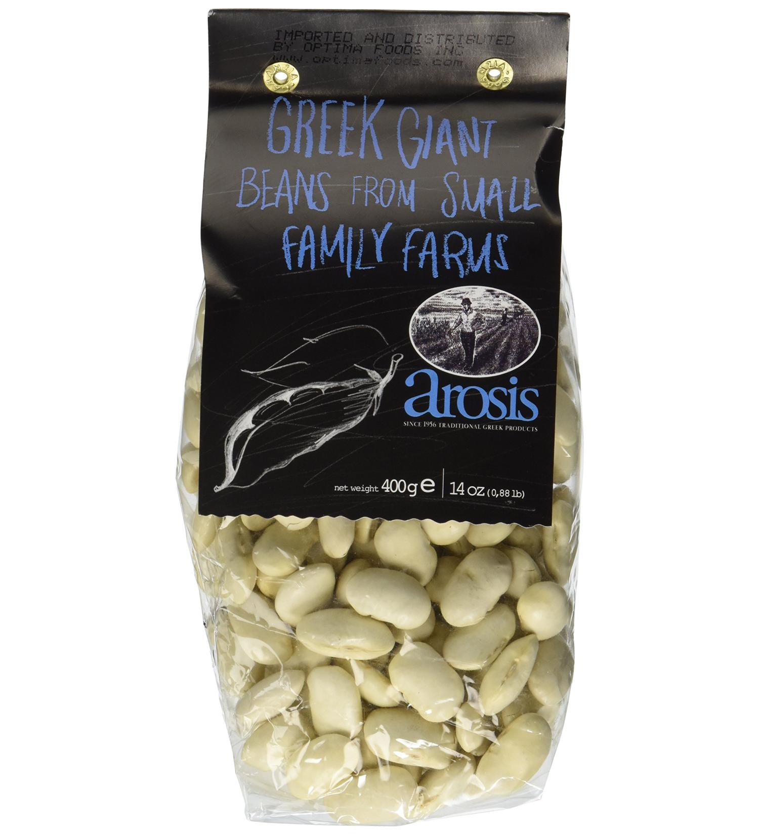 Arosis Dry Giant Beans  14 oz 14 Ounce (Pack of 1) - Buy Online on GoSupps.com