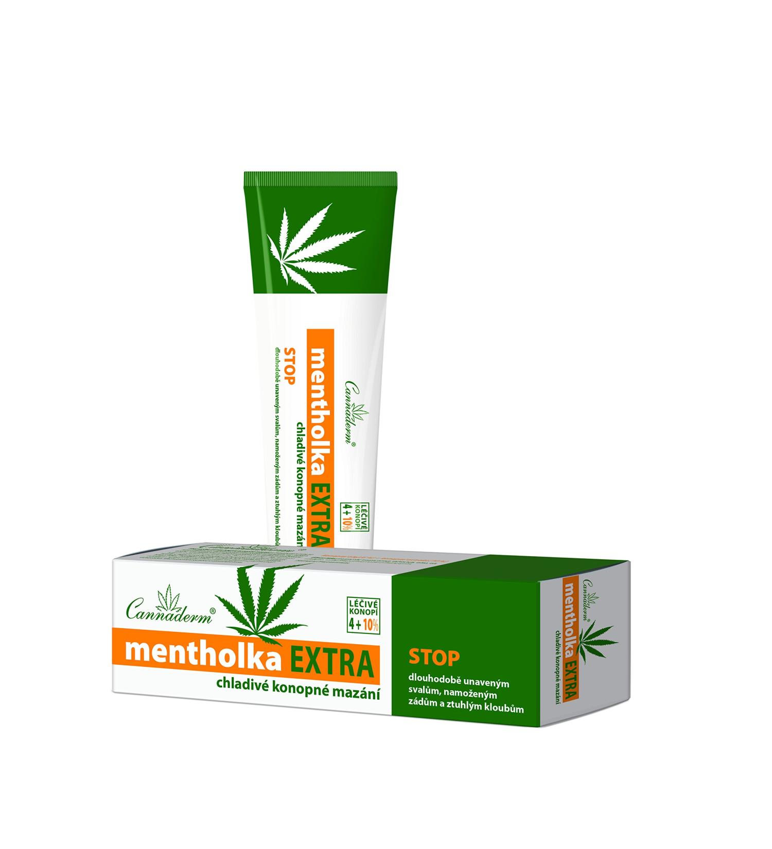 Cannaderm Mentholka Extra Ointment for Joint Pain Relief - Natural Care 150 ml - Fast International Shipping - Buy Online on GoSupps.com