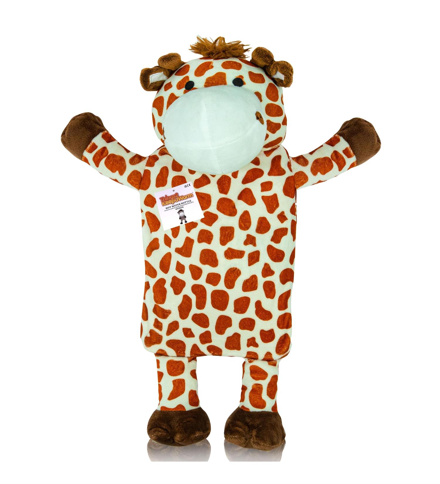 Things2KeepUWarm Giraffe Plush Hot Water Bottle - Cute and Cuddly Animal Design - Buy Online on GoSupps.com