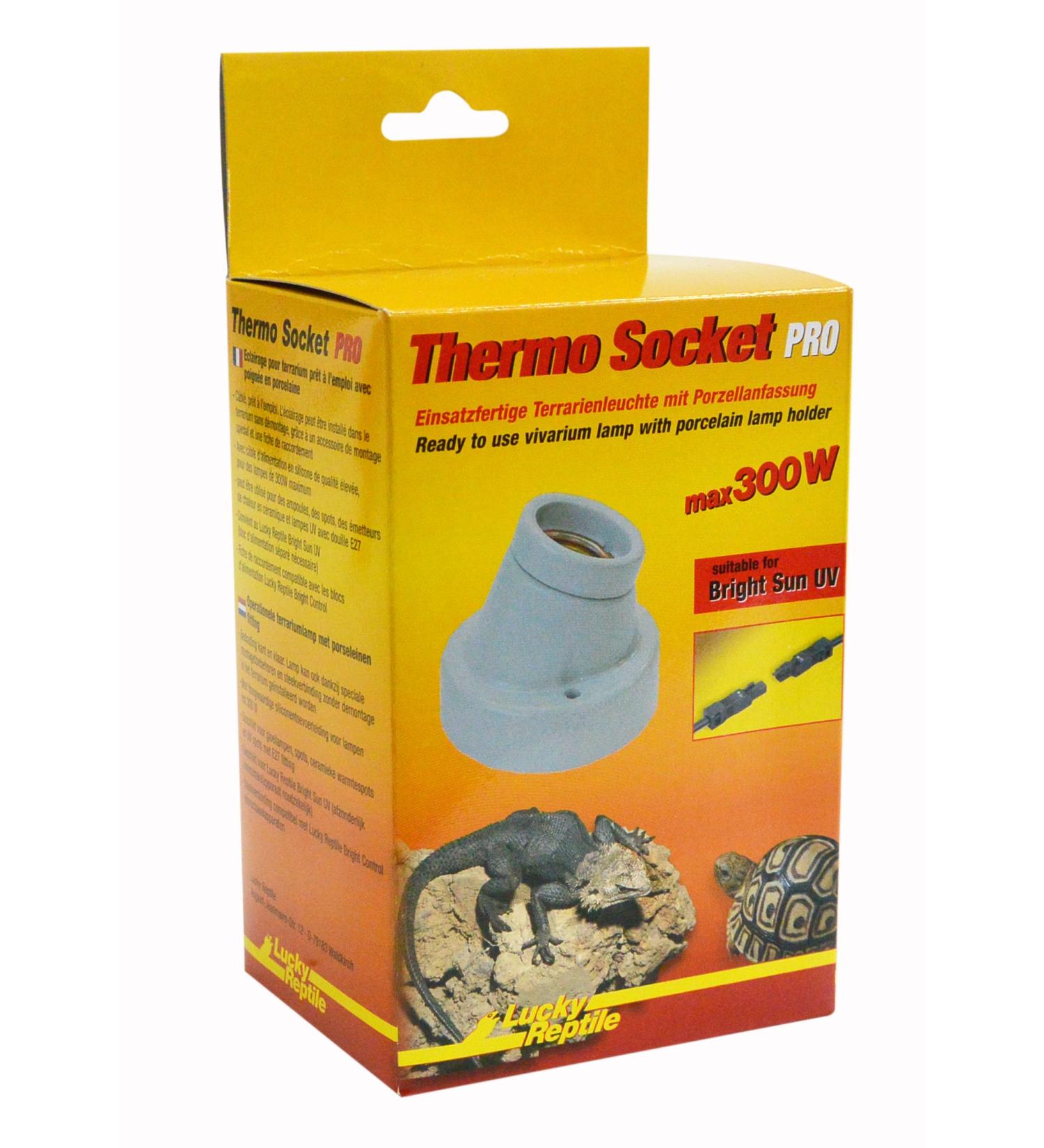Buy Lucky Reptile Thermo Socket PRO - Premium Terrarium Light with Porcelain Socket | Plug & Play System | International Shipping - Buy Online on GoSupps.com