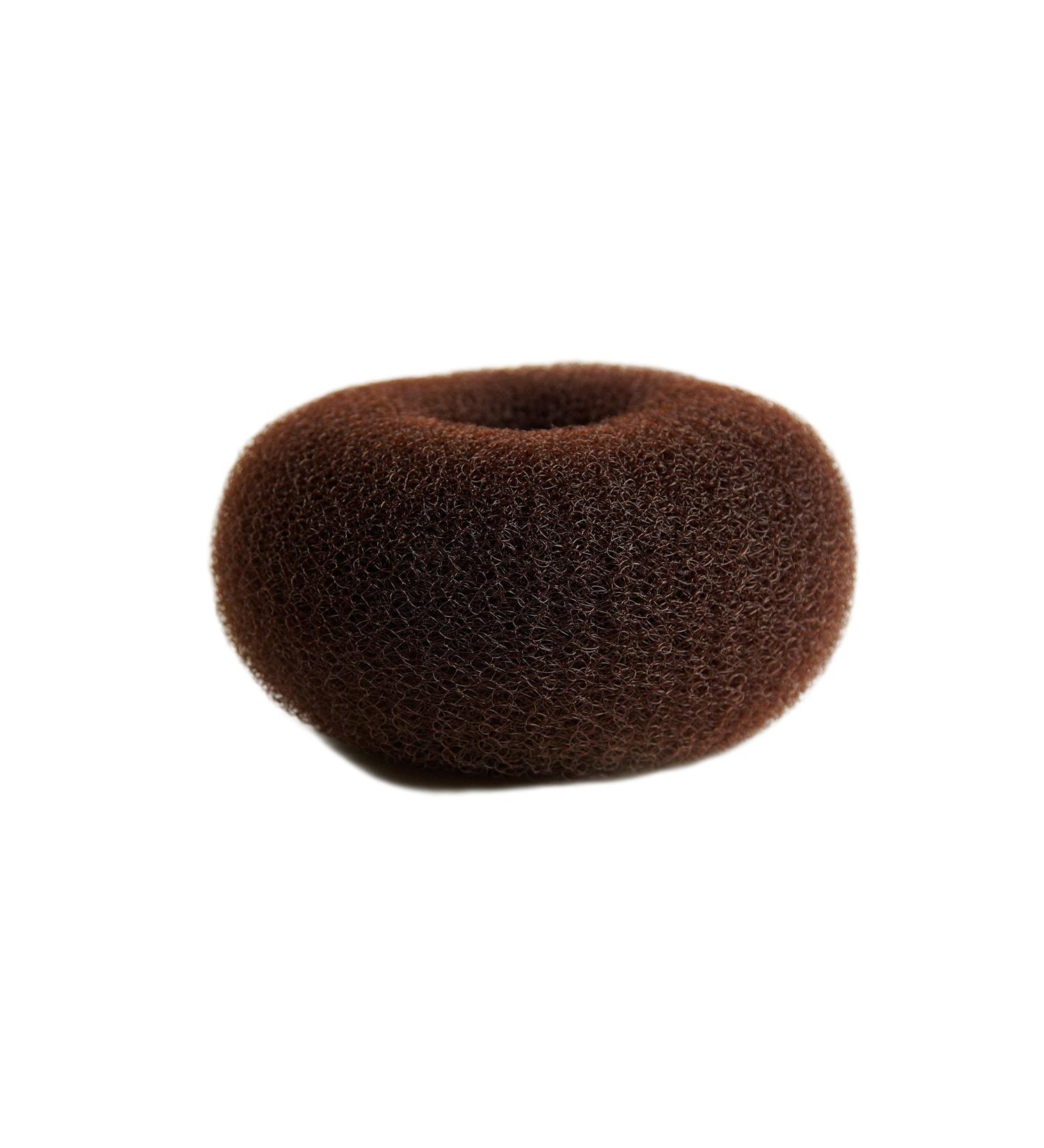 Wig Me Up RH-046 XL Dutt Pillow - 15x7 cm Brown Hair Styling Ring for Volume & Updos (1 Pack) - Buy Online on GoSupps.com