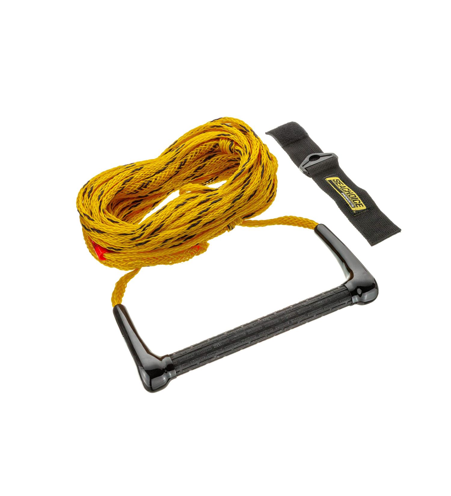Seachoice Water Ski Rope - 75 Ft. Long - 12 Handle with Textured Rubber Grip - Buy Online on GoSupps.com