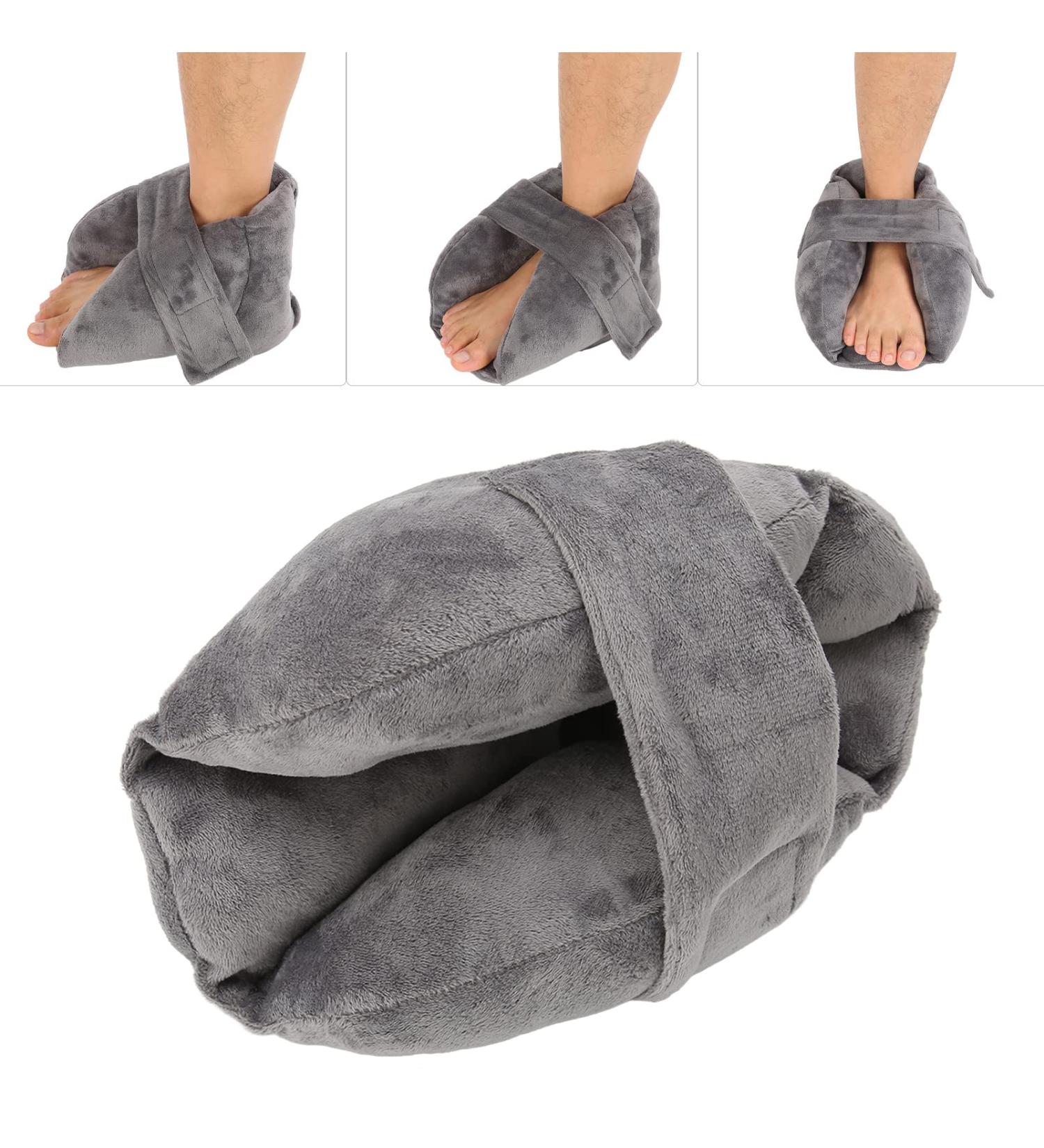 Comfortable Heel Protector Pillow for Bed | Foot Support Cushion for Pressure Relief & Bed Sores | Medical Grade Foam - Buy Online on GoSupps.com