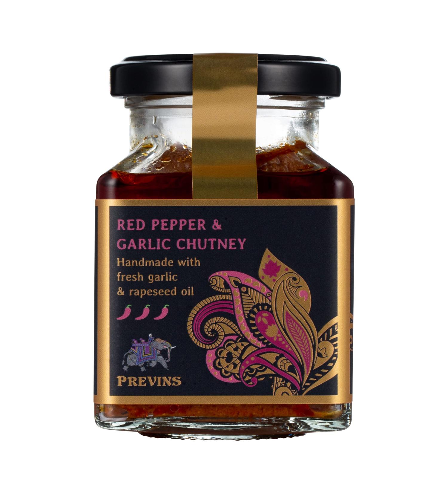 Previns Red Pepper and Garlic Chutney 175 g - Buy Online on GoSupps.com