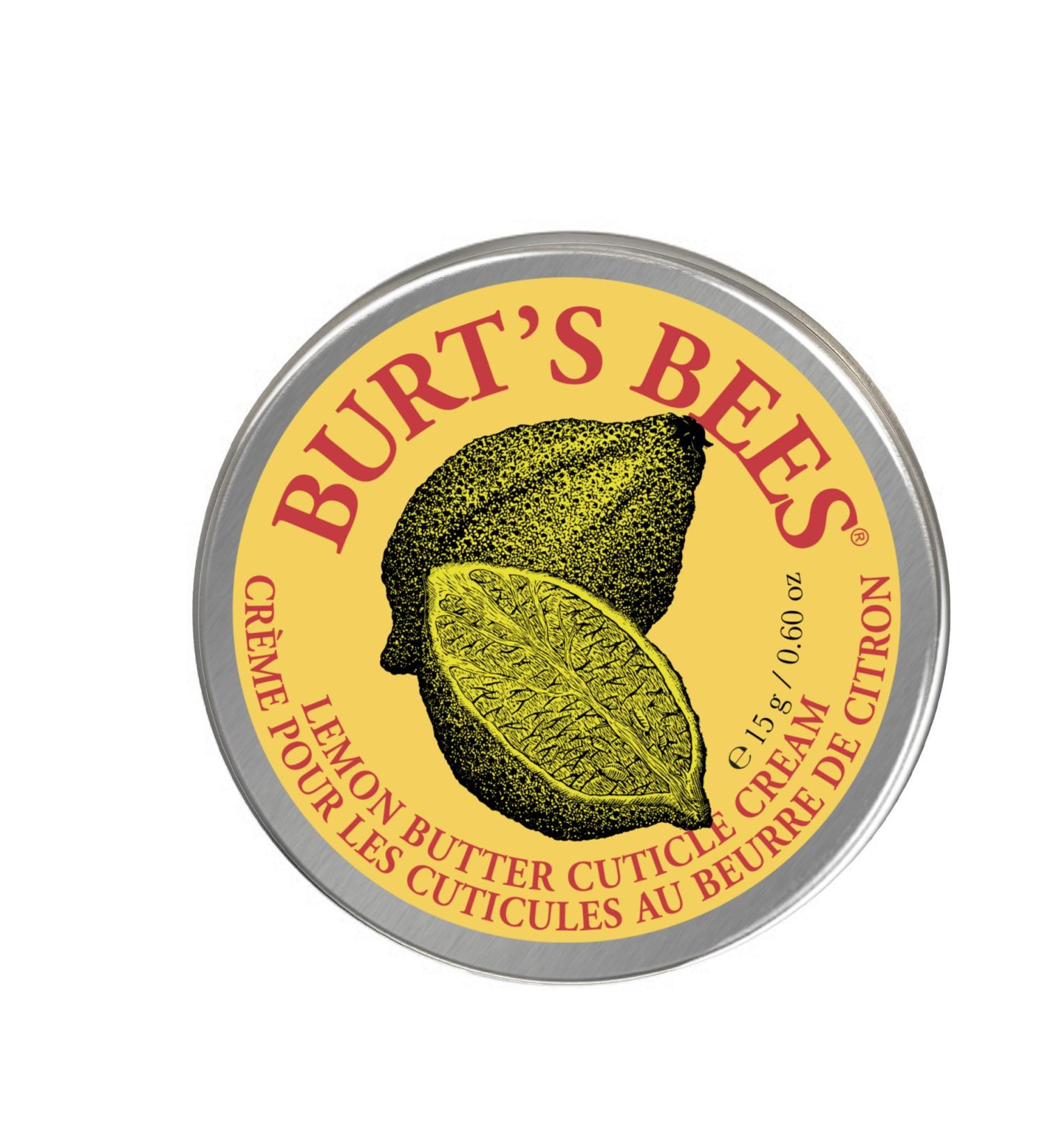 Burt's Bees Lemon Butter Cuticle Cream 0.6 oz - Nourishing Treatment for Healthy Nails - Buy Online on GoSupps.com