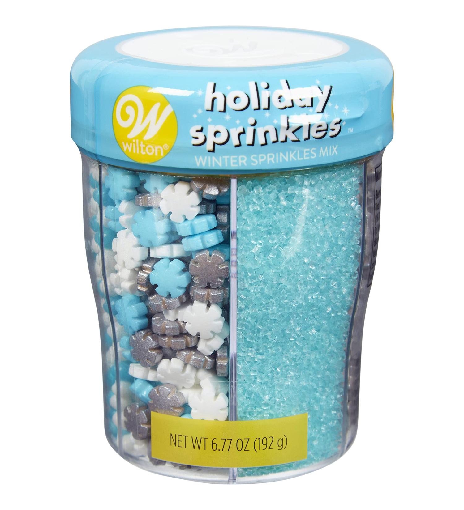 Blue and Silver Sprinkles Mix 6.77 oz 6 Cell - Buy Online on GoSupps.com