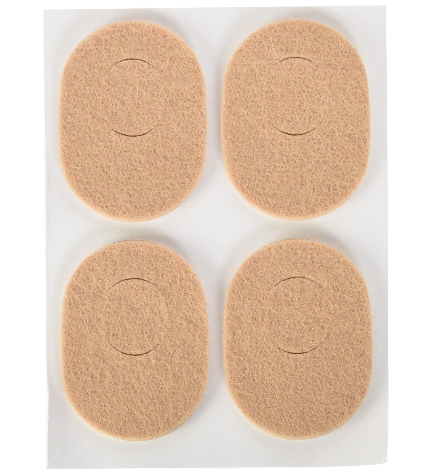 Medco Adhesive Hallux Pad Felt 1/8 Bag of 100