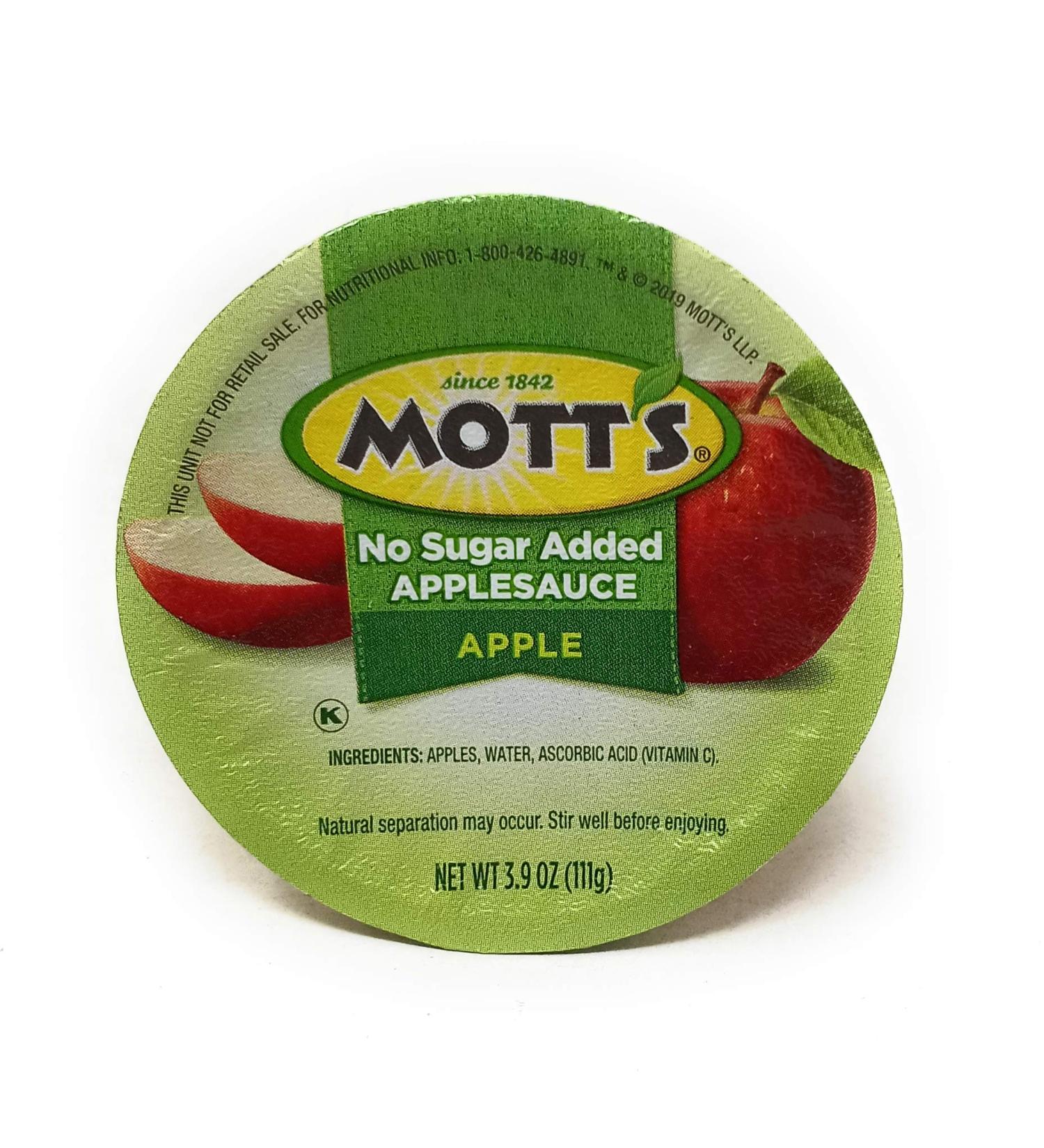 Mott's No Sugar Added Applesauce 18 Pack - Healthy Snack Option - Buy Online on GoSupps.com