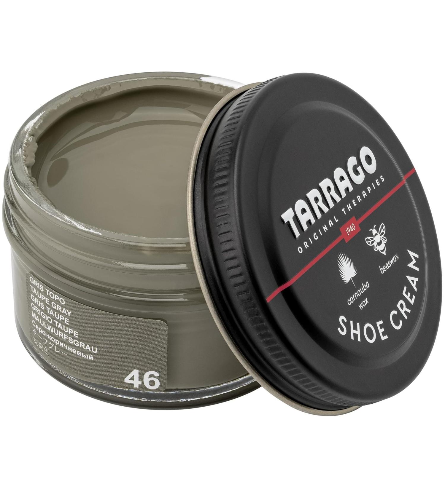 Nourishing Shoe Cream 50ml for Leather & Synthetic Shoes, Bags & Accessories - Taupe (46) - Buy Online on GoSupps.com
