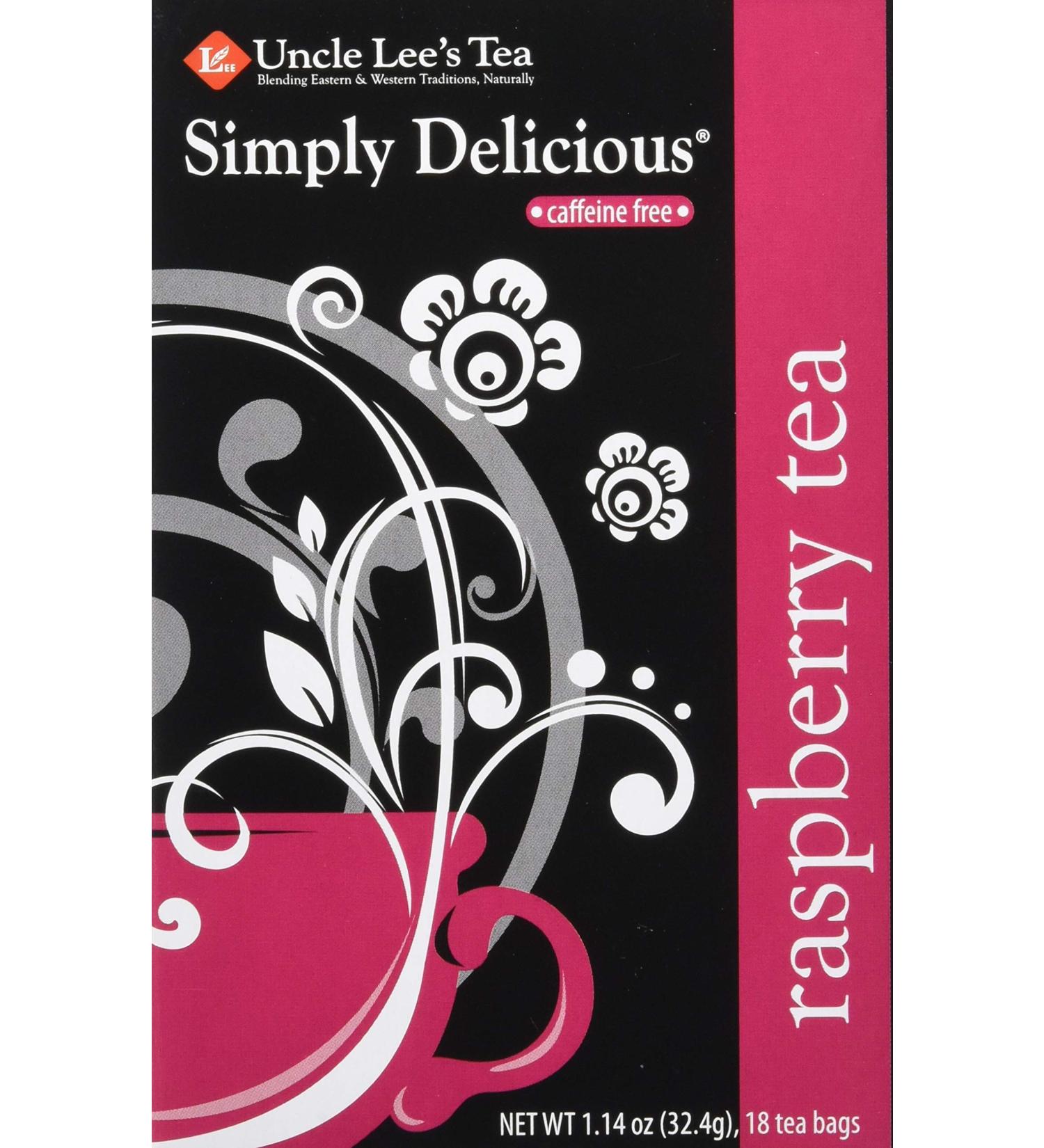 Uncle Lee's Tea Raspberry Tea 20 Count - Buy Online on GoSupps.com