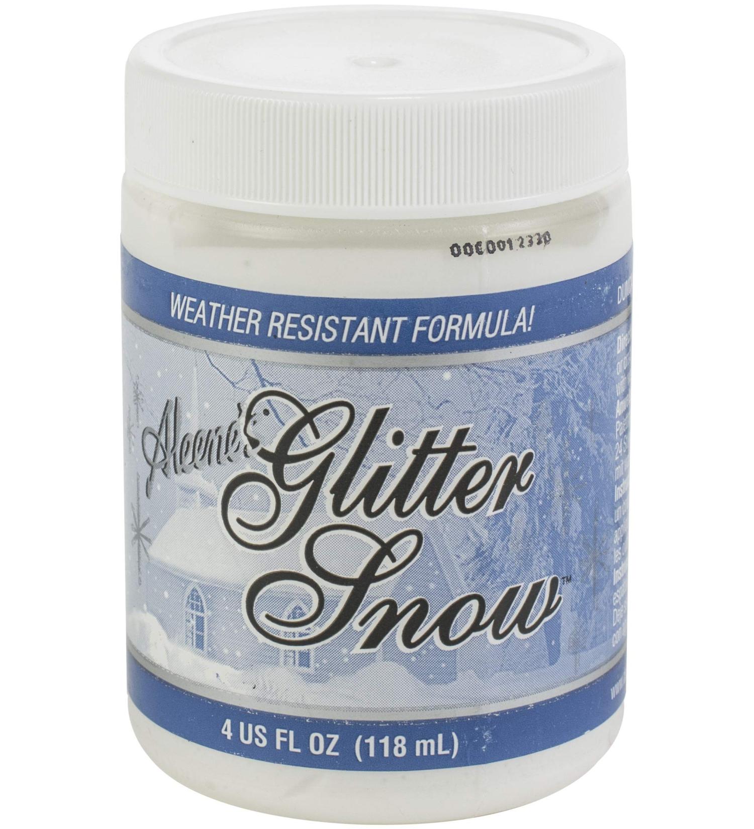 Aleene's Glitter Snow 4oz
