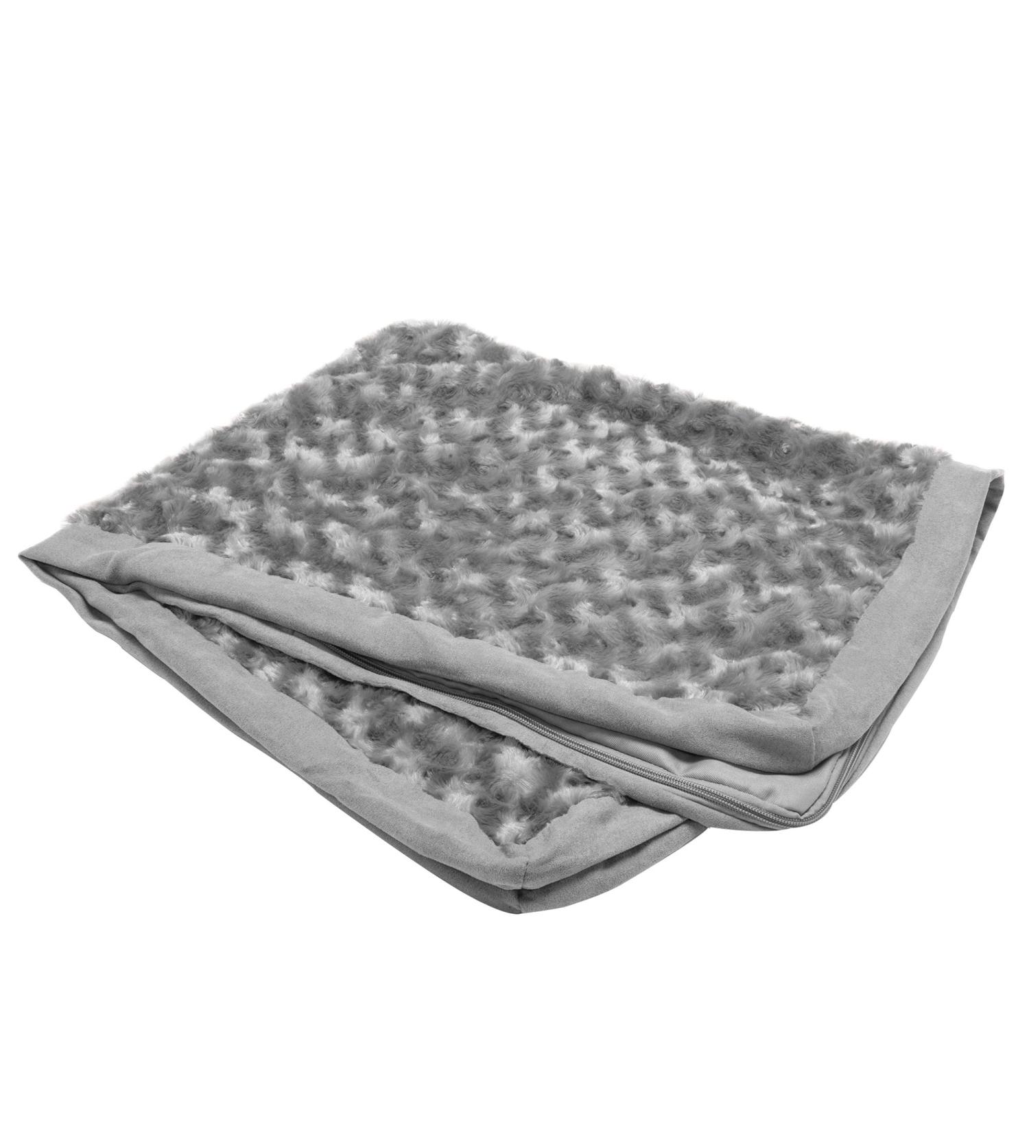 Furhaven Orthopedic Cooling Gel Memory Foam Pet Bed Cover - Gray Jumbo Traditional Mattress for Small, Medium, and Large Dogs and Cats - Buy Online on GoSupps.com