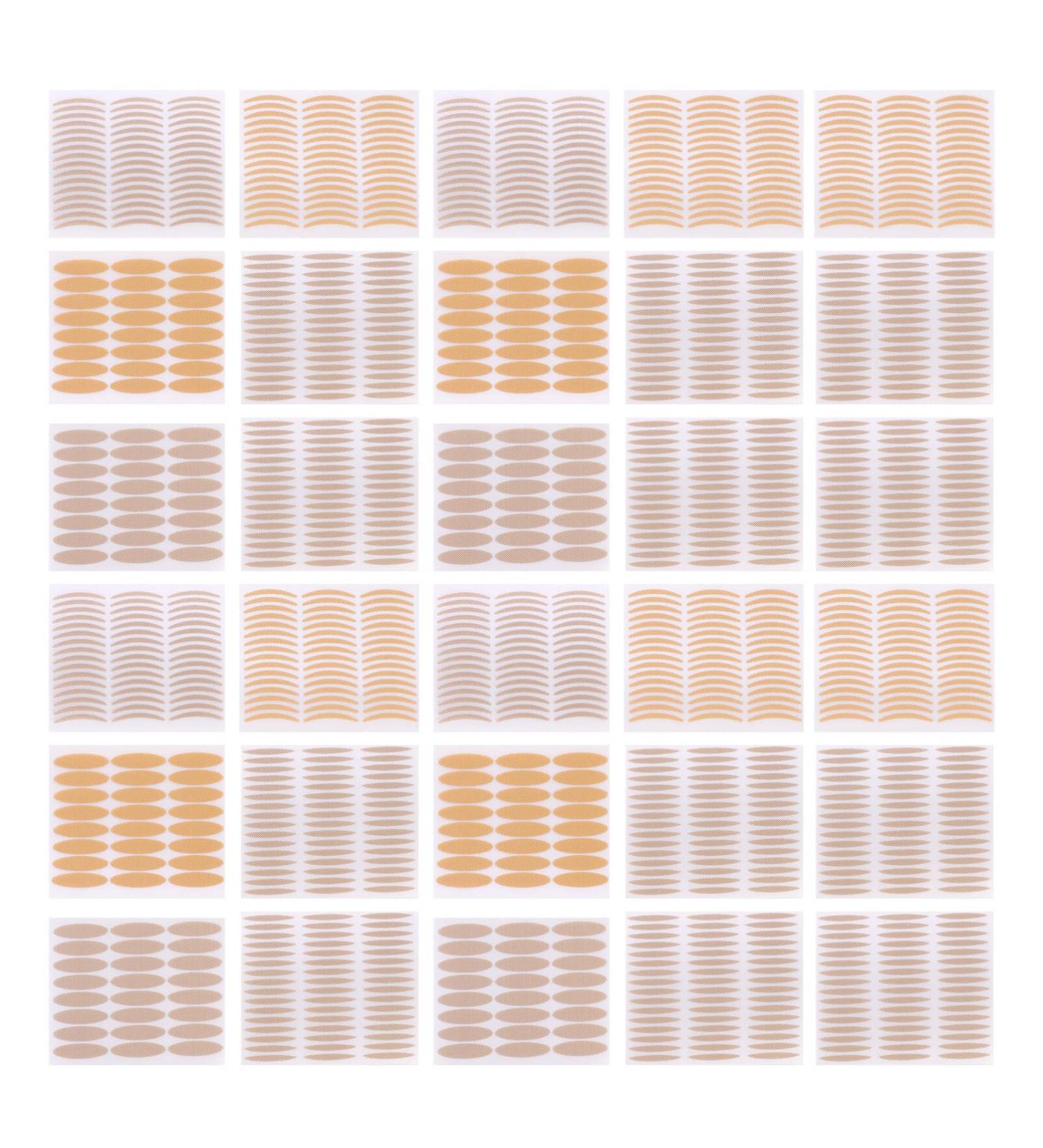 Mobestech 50 Sheet Lace Double Eyelid Stickers - Invisible Eyelid Tapes for Hooded Makeup | Beauty Folding Tool & Medical Tape - Buy Online on GoSupps.com