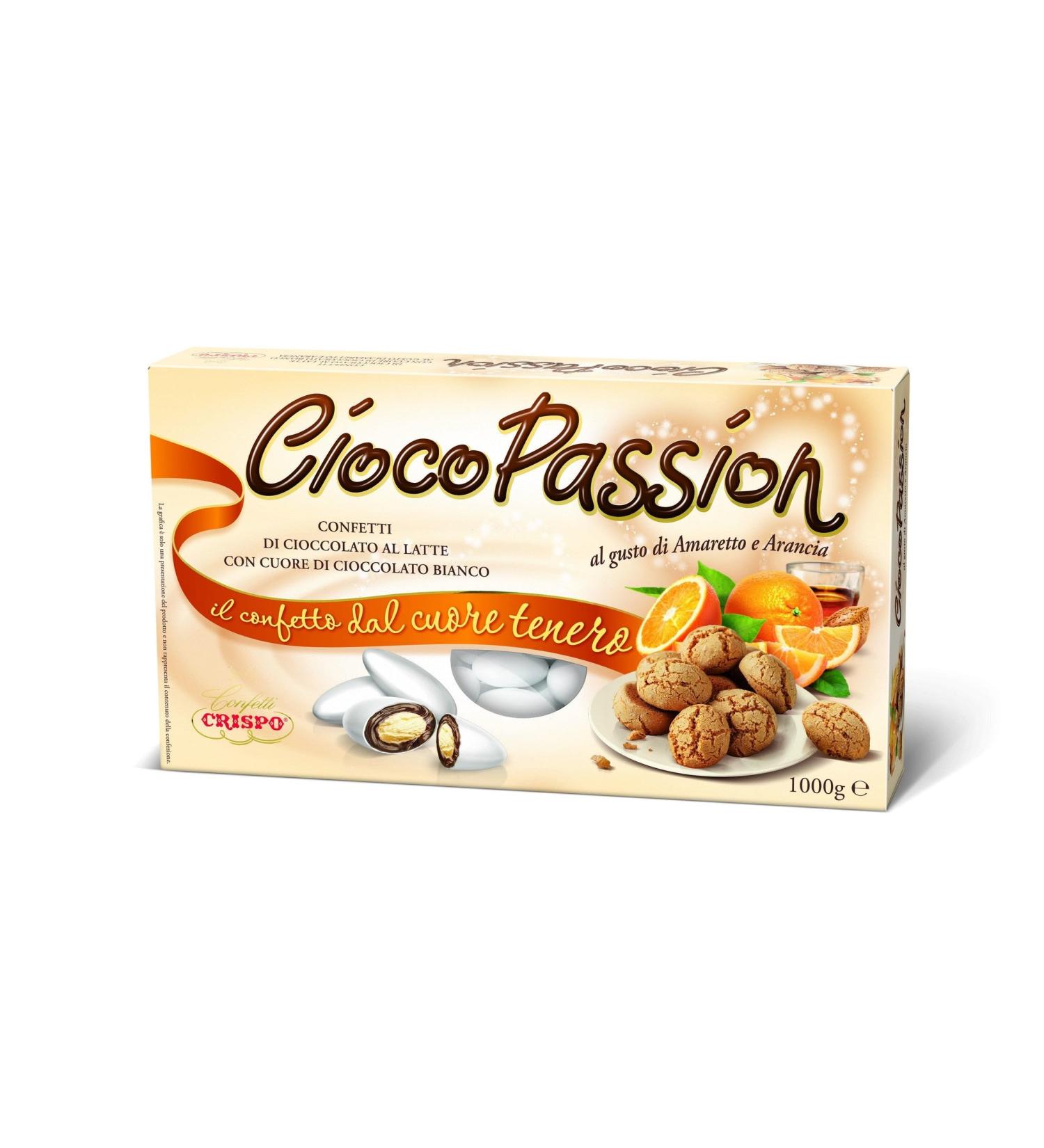 CIOCOPASSION CRISPO Dragees - CIOCOPASSION | 1 KG (Maretto and Orange)