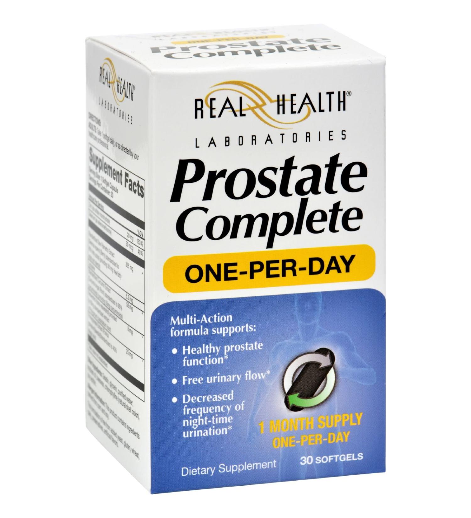 Real Health Prostate Complete - 30 Softgels