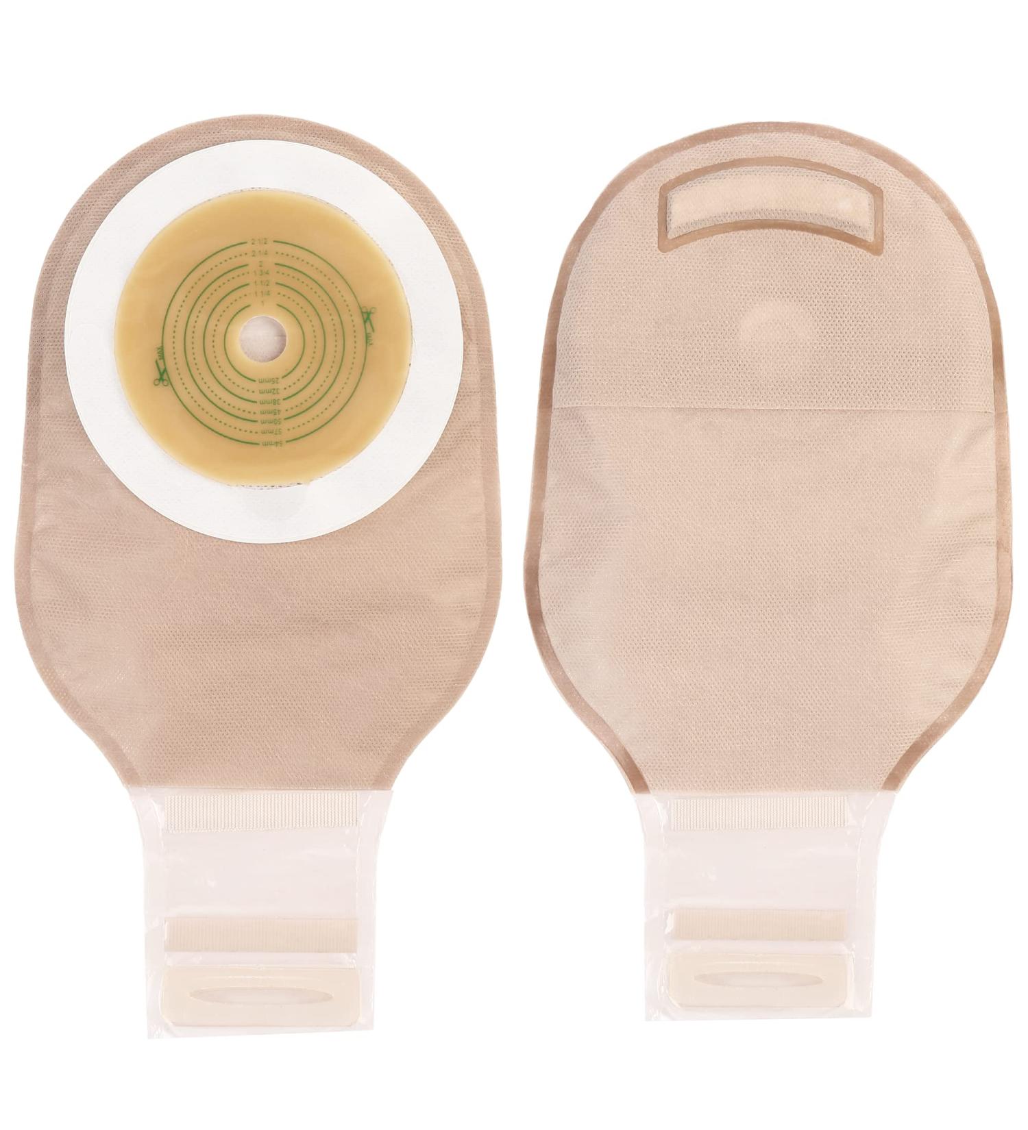 LotFancy 10 PCS Colostomy Bag - One Piece Drainable Pouches for Ostomy Care (Pack of 10) - Buy Online on GoSupps.com