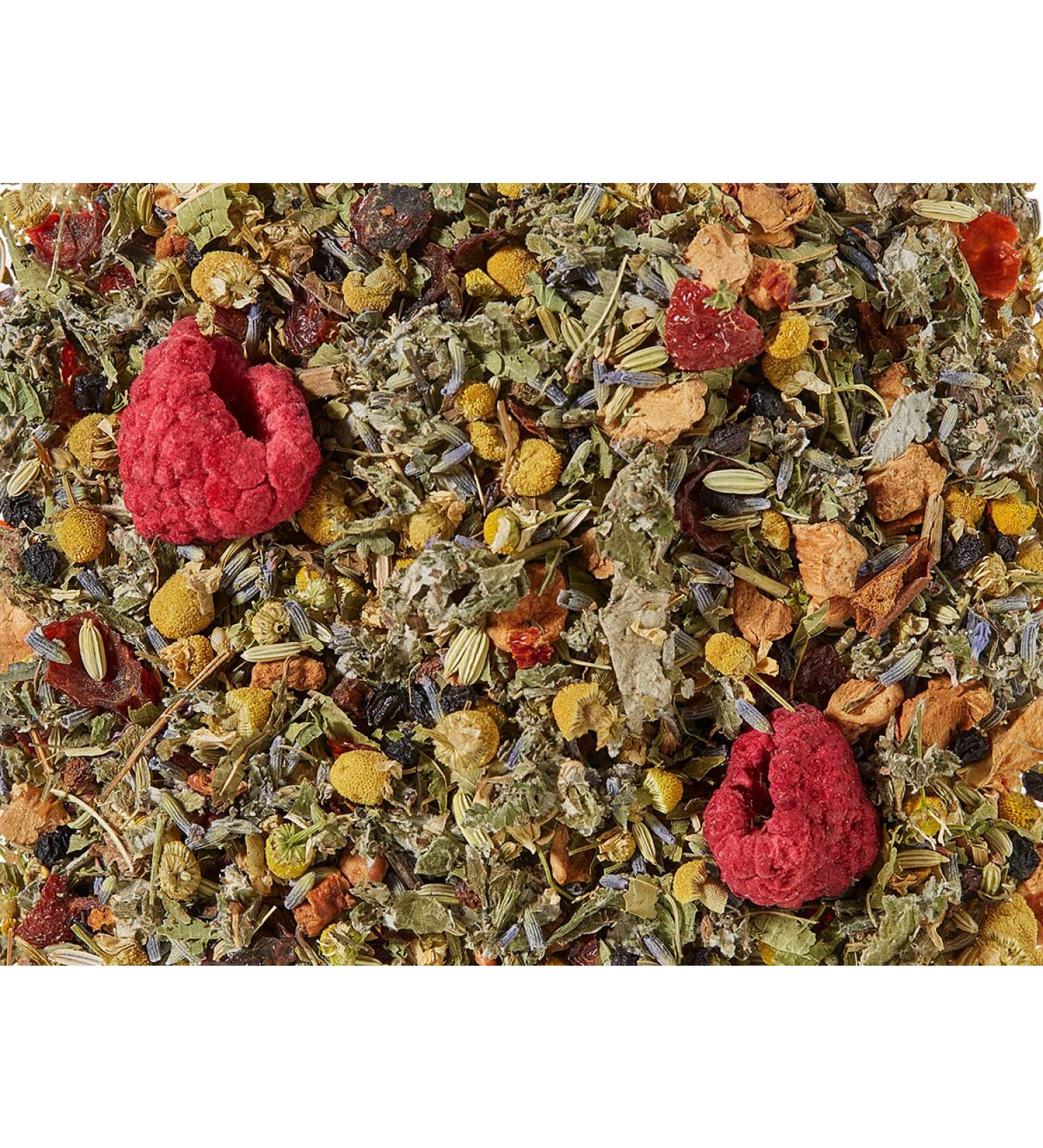 Dethlefsen Balk teemando 1 kg herbal tea mixture raspberrylavender raspberrylavender flavor flavored - Buy Online on GoSupps.com
