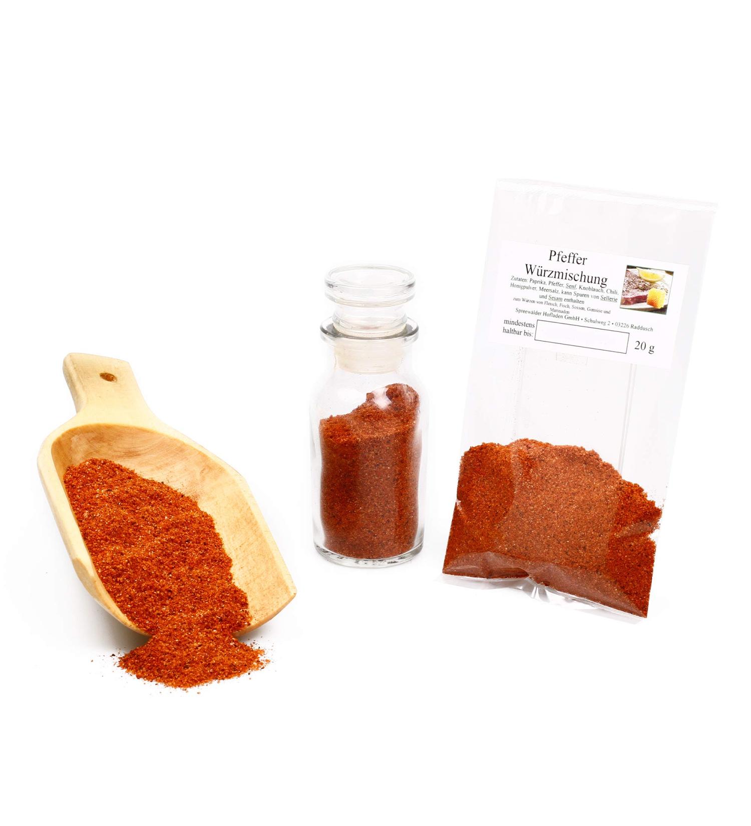  Feine W rze Deluxe BBQ Spice Mix - With Honey Chili & Exotic Pepper - 20g - Buy Online on GoSupps.com