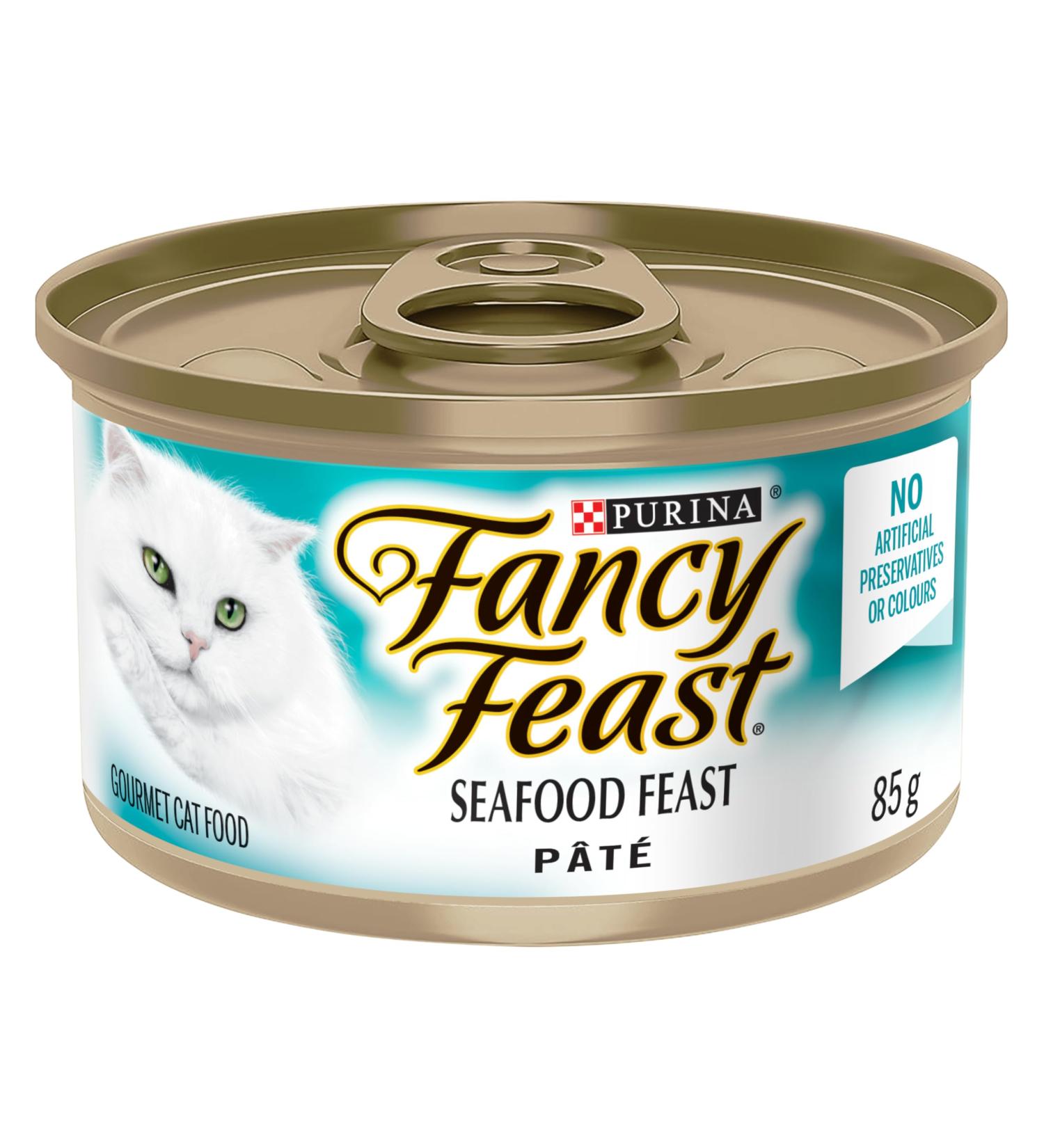 Fancy Feast Wet Cat Food Seafood Supper Pate - 85 g (24 pack) - Buy Online on GoSupps.com