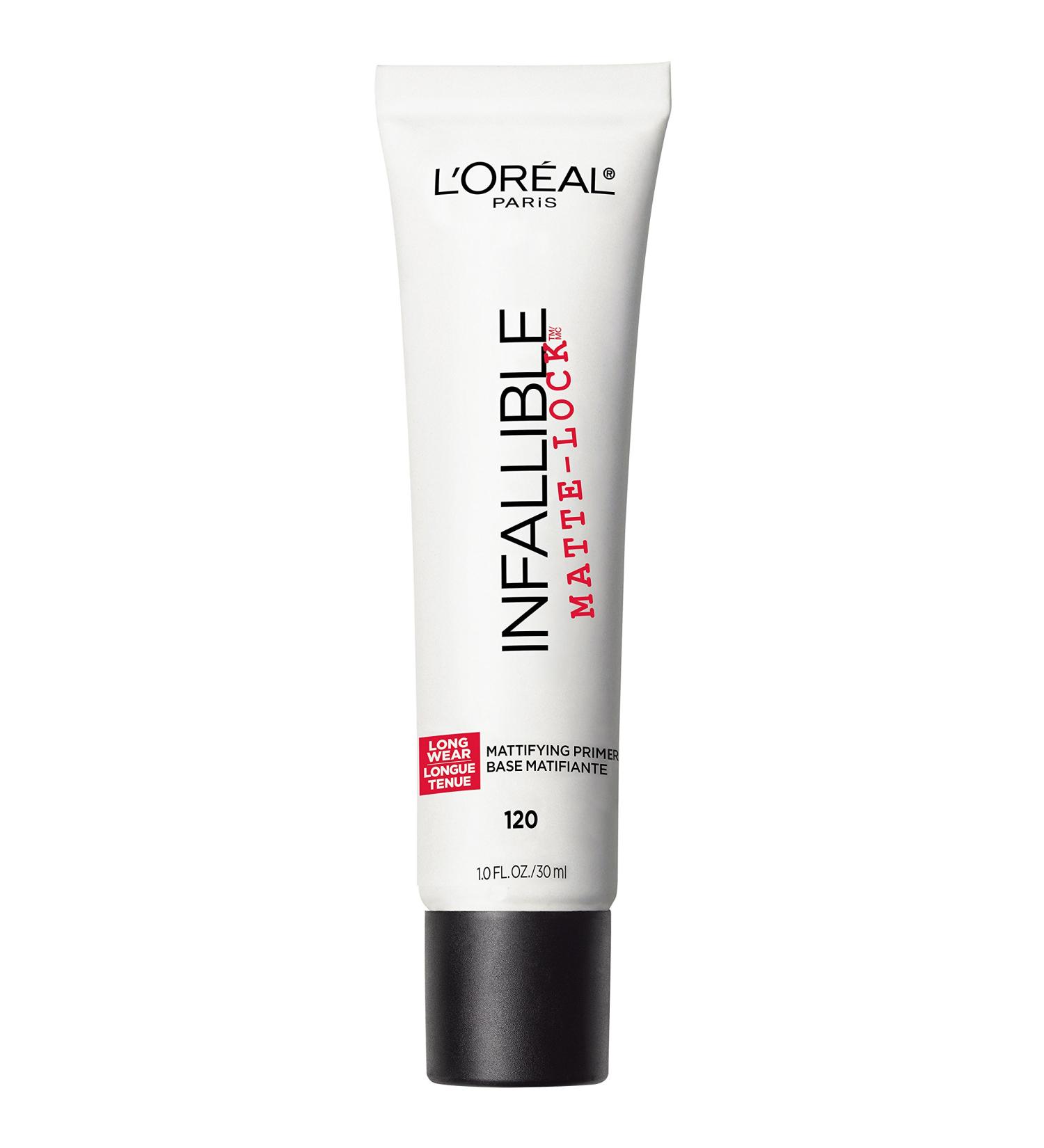 L'Oreal Paris Infallible Pro Matte-Lock Face Primer - 1oz (Pack of 1) - Buy Online on GoSupps.com