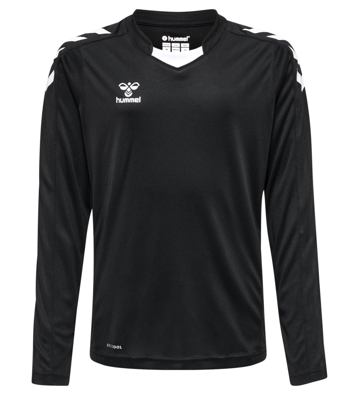 hummel Unisex Children Hmlcore Xk Poly Jersey L/S T-Shirt 140 Black - Shop Kids' Fashion Internationally - Buy Online on GoSupps.com