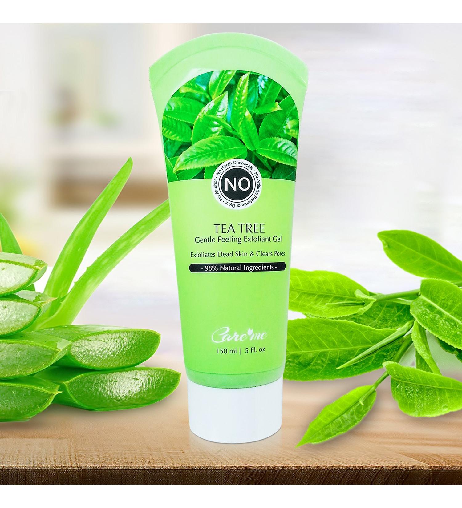 Facial Exfoliating Gel - Gentle Non-Scrub Exfoliant for Face & Body - Dead Skin Peeling & Cleansing - 150ml/5 fl oz - Buy Online on GoSupps.com