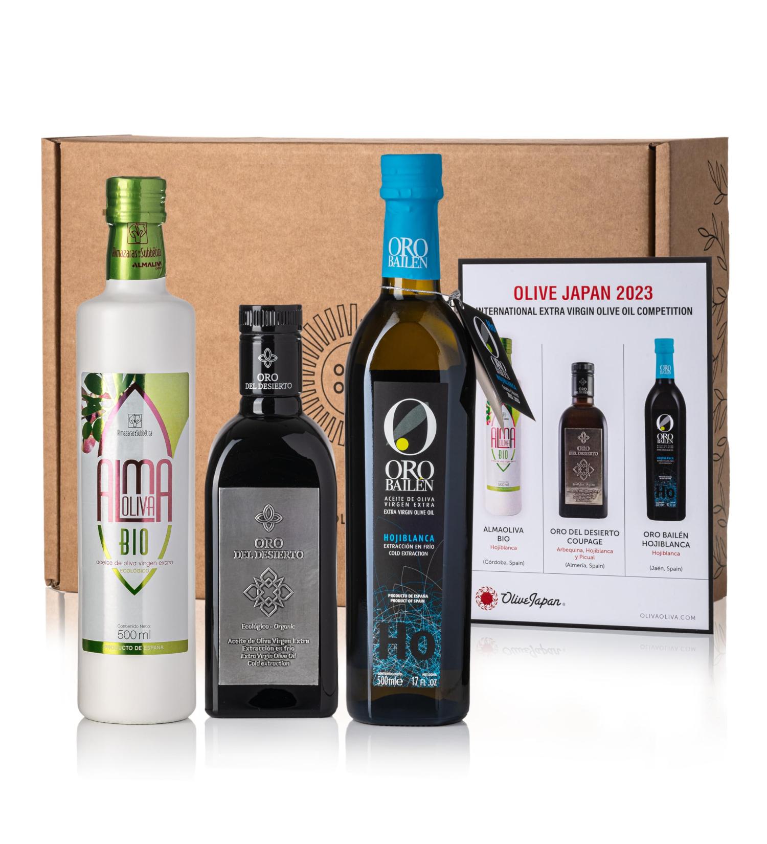 Best Oils of the World Olive Japan 2023 Gift Set 3x500ml - Buy Online on GoSupps.com