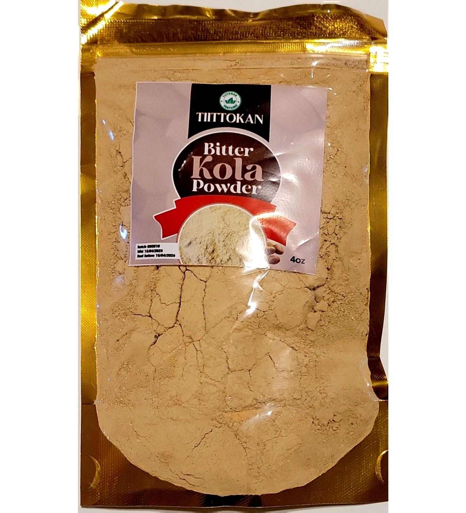 ORGANIC BITTER KOLANUT POWDER - 4oz. - Buy Online on GoSupps.com