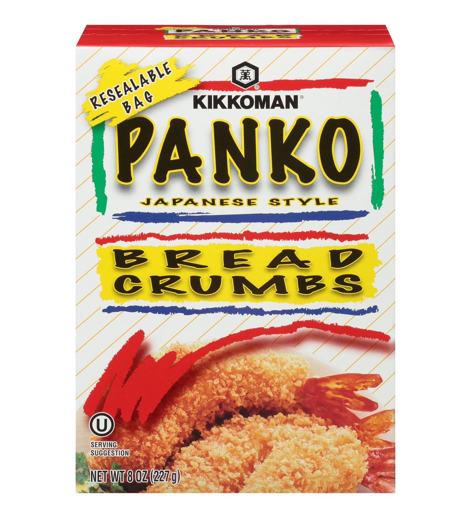 Kikkoman Panko Japanese Style Bread Crumbs 8 Oz - Authentic Crunchy Coating for Crispy Dishes - Buy Online on GoSupps.com