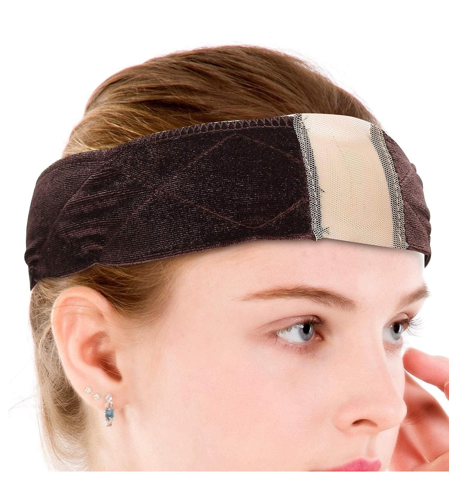 3-Piece Adjustable Velvet Wig Grip - Non-Slip Elastic Headband for Secure Wig Attachment - Buy Online on GoSupps.com